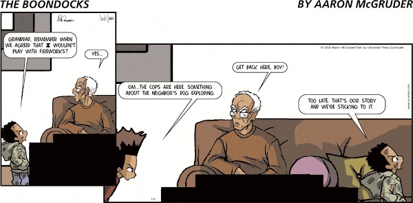 Read online The Boondocks Collection comic -  Issue # Year 2005 - 184