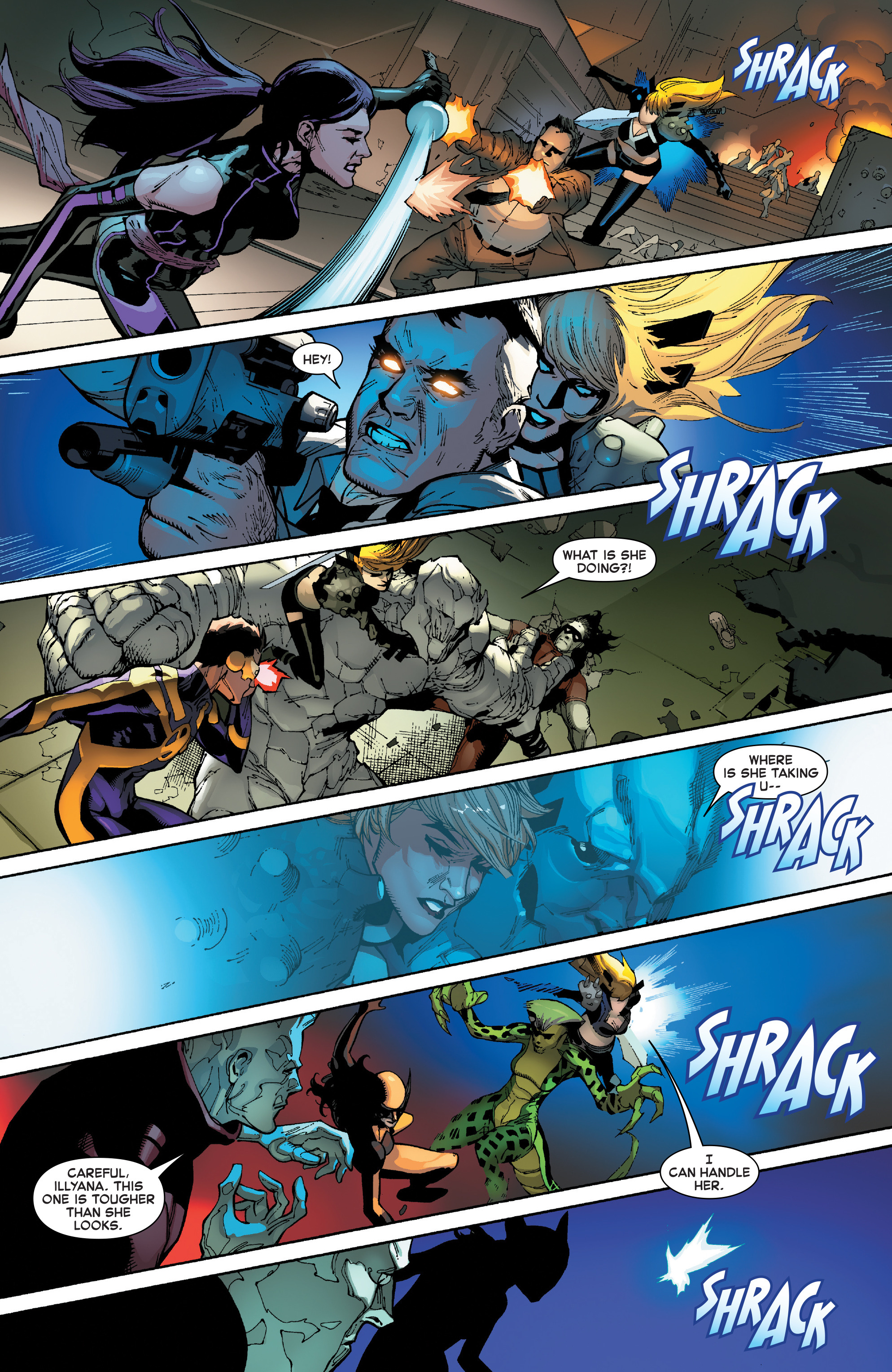 Read online Inhumans Vs. X-Men comic -  Issue #2 - 9