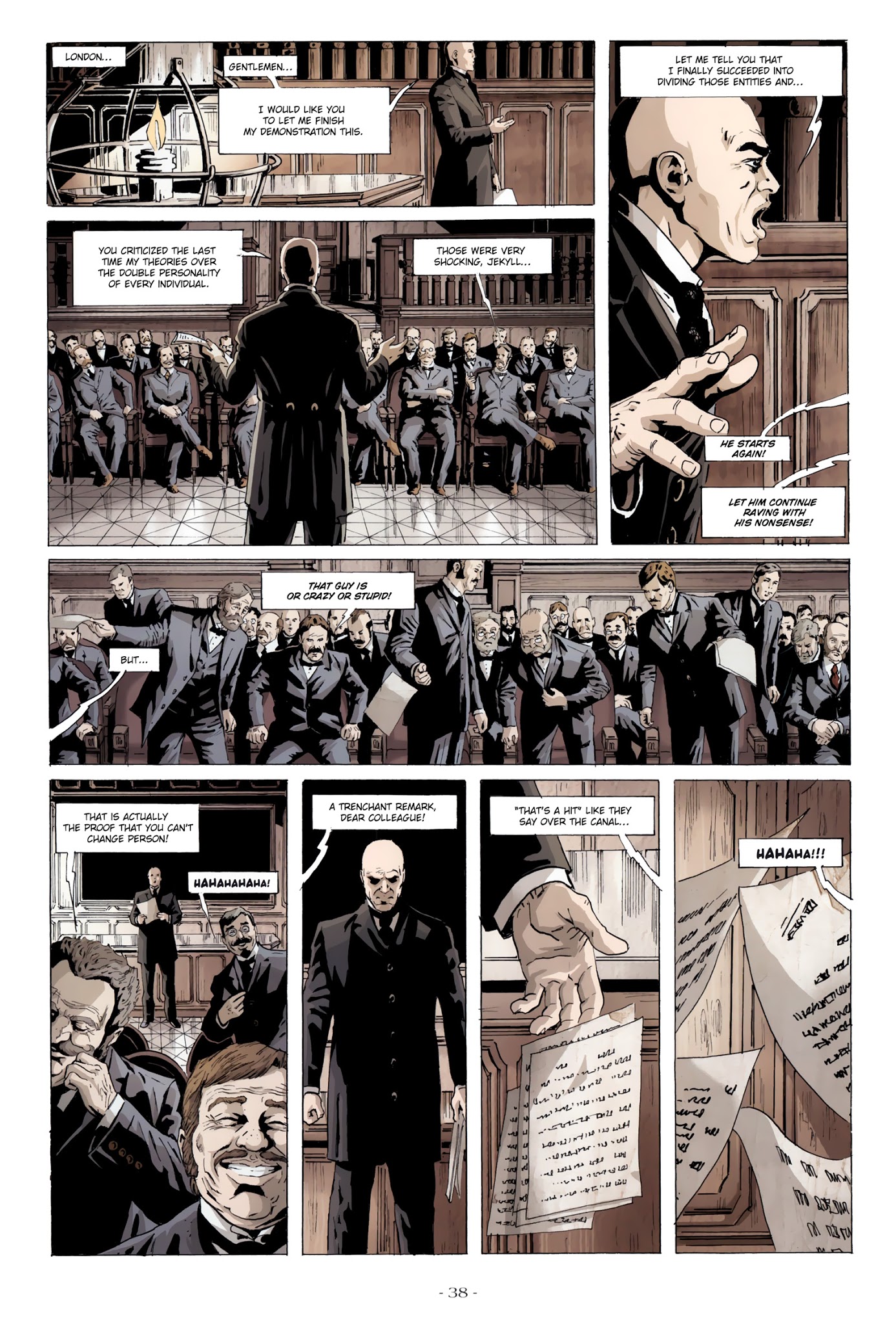 Read online Mister Hyde contre Frankenstein comic -  Issue #2 - 39