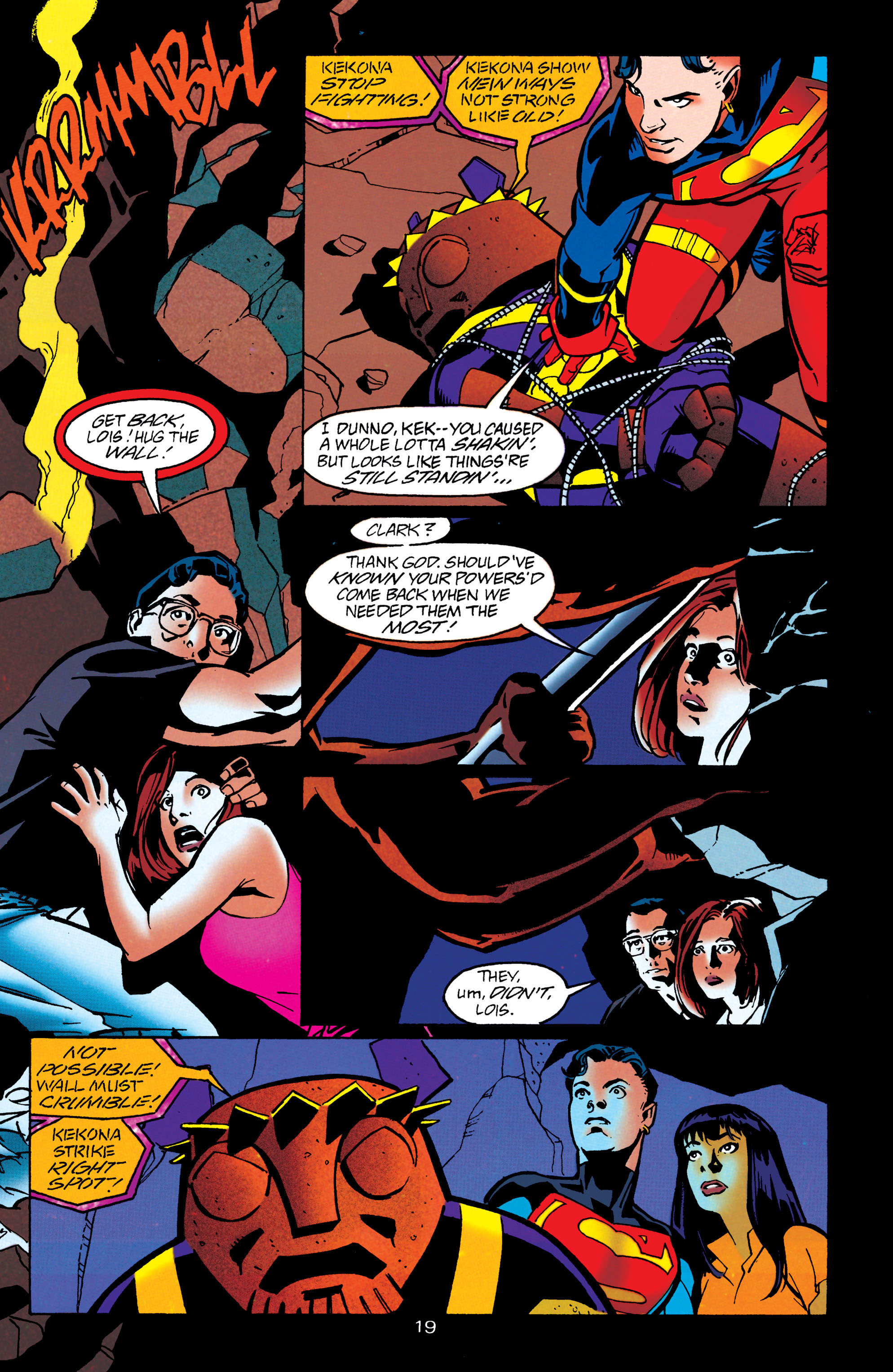 Read online Adventures of Superman (1987) comic -  Issue #541 - 19