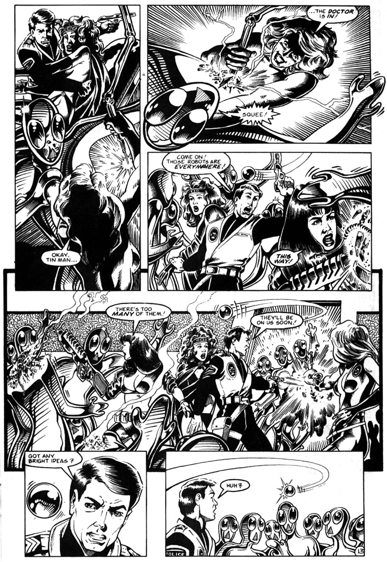 Read online Galaxina comic -  Issue #4 - 16