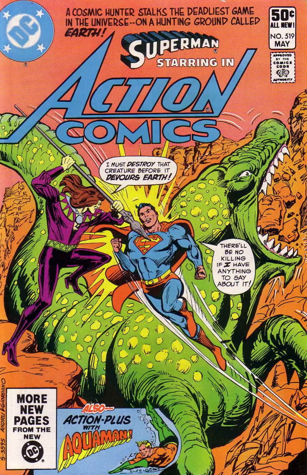 Read online Action Comics (1938) comic -  Issue #519 - 1