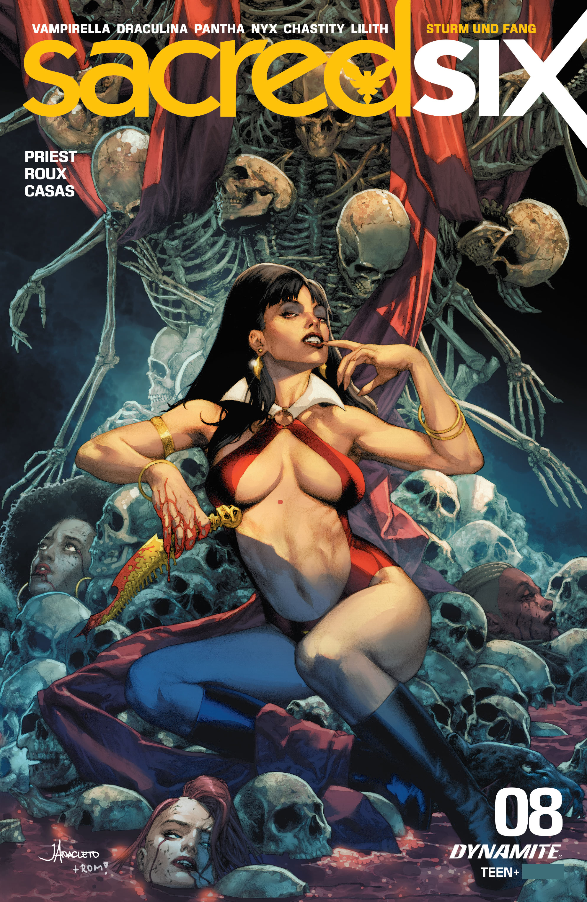 Read online Sacred Six comic -  Issue #8 - 3