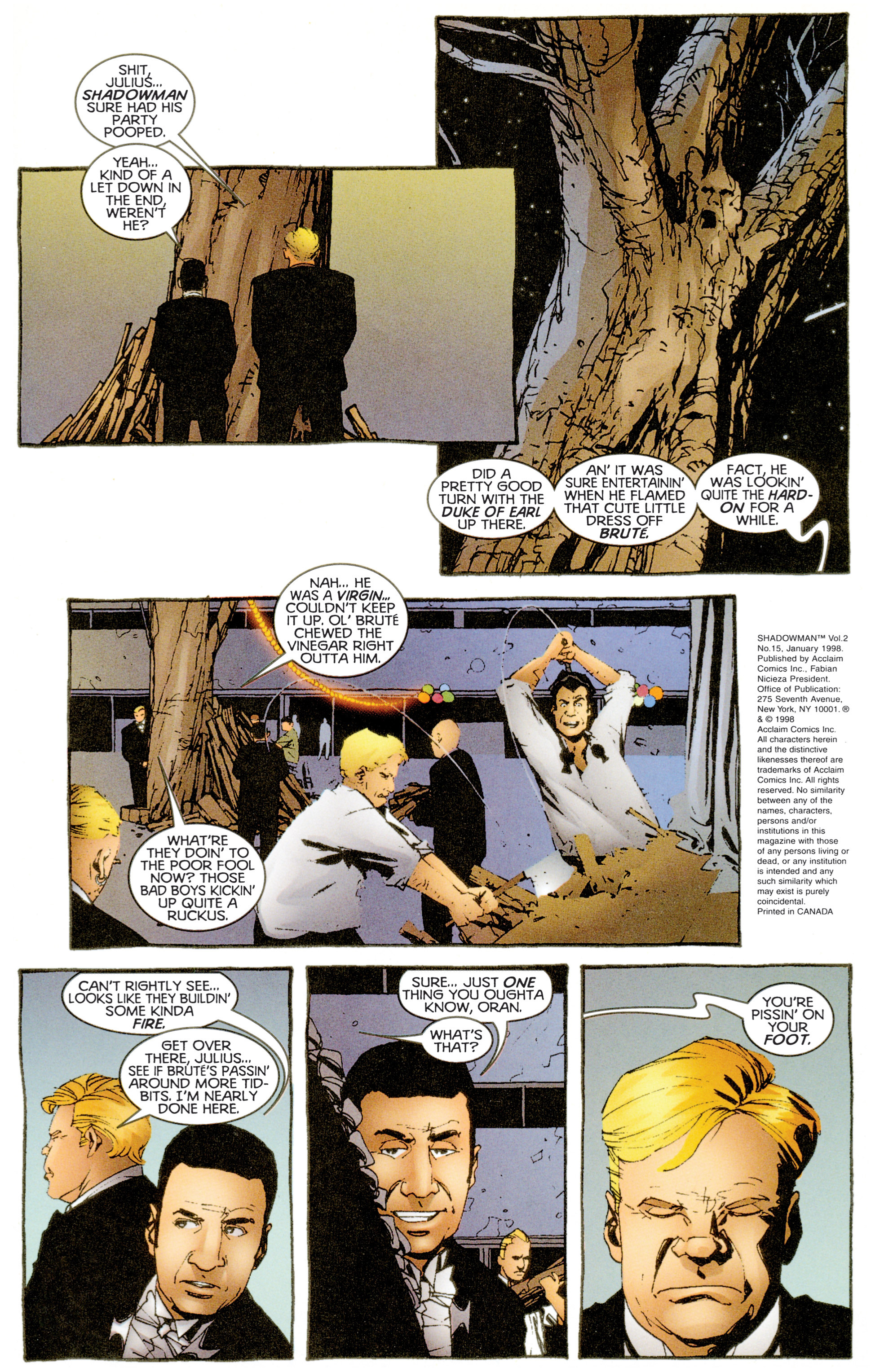 Read online Shadowman (1997) comic -  Issue #15 - 2