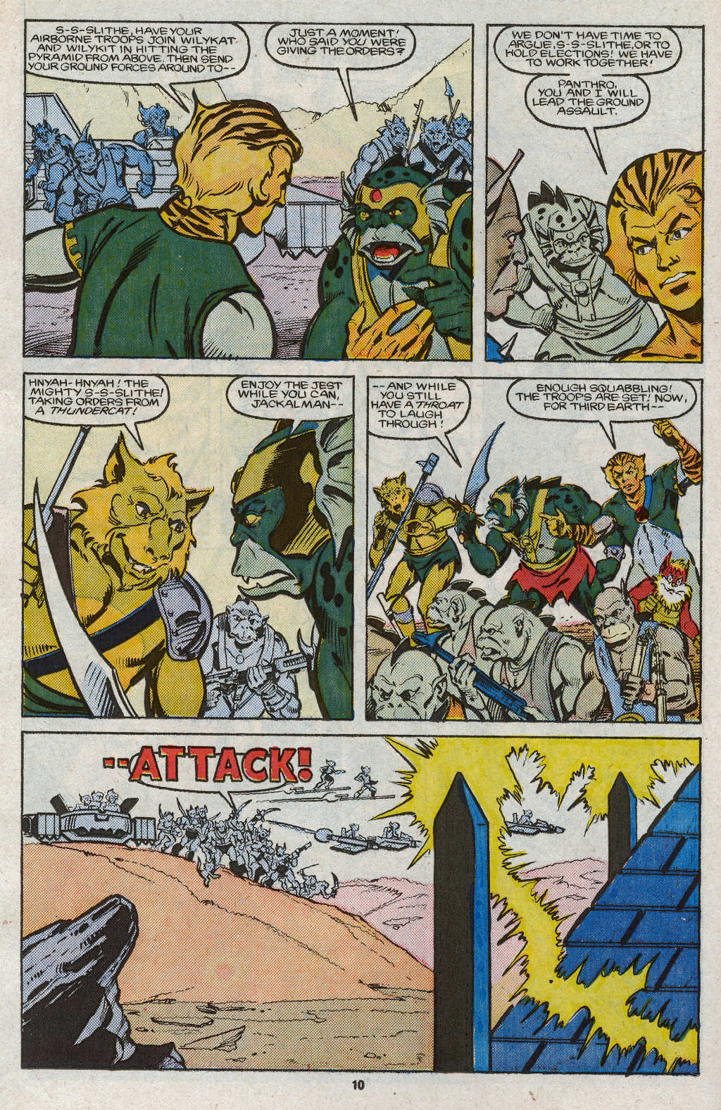 Read online ThunderCats (1985) comic -  Issue #6 - 16