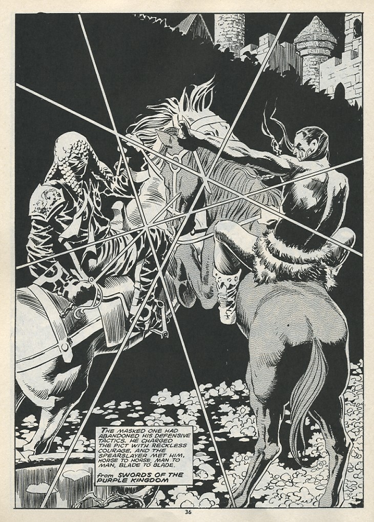 Read online The Savage Sword Of Conan comic -  Issue #177 - 38