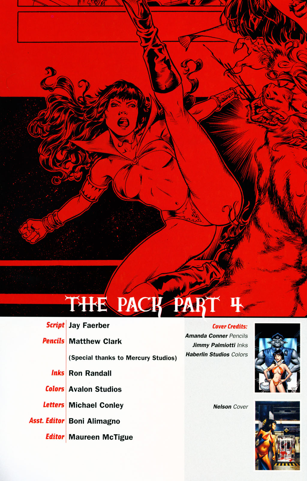 Read online Vampirella (2001) comic -  Issue #18 - 4