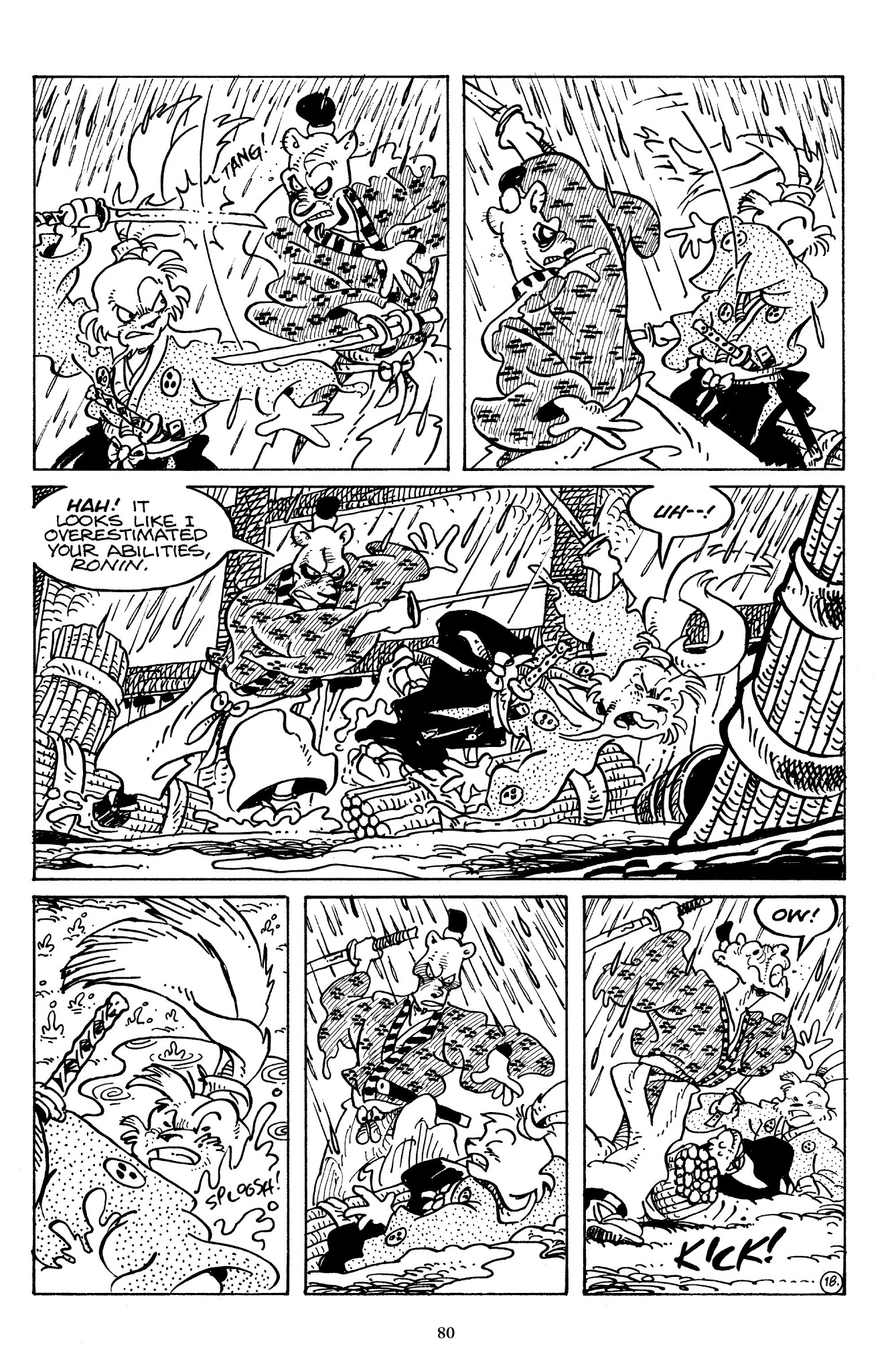 Read online The Usagi Yojimbo Saga comic -  Issue # TPB 6 - 79
