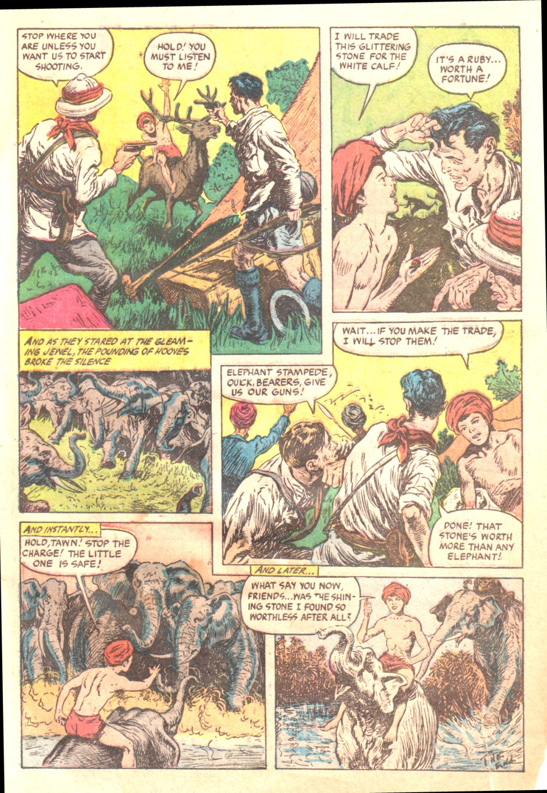 Read online Wambi Jungle Boy comic -  Issue #17 - 33