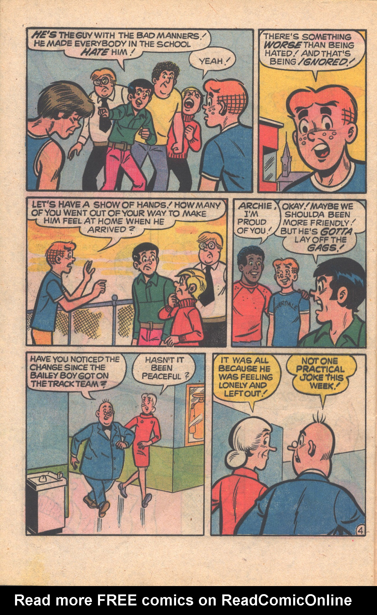 Read online Archie at Riverdale High (1972) comic -  Issue #33 - 32