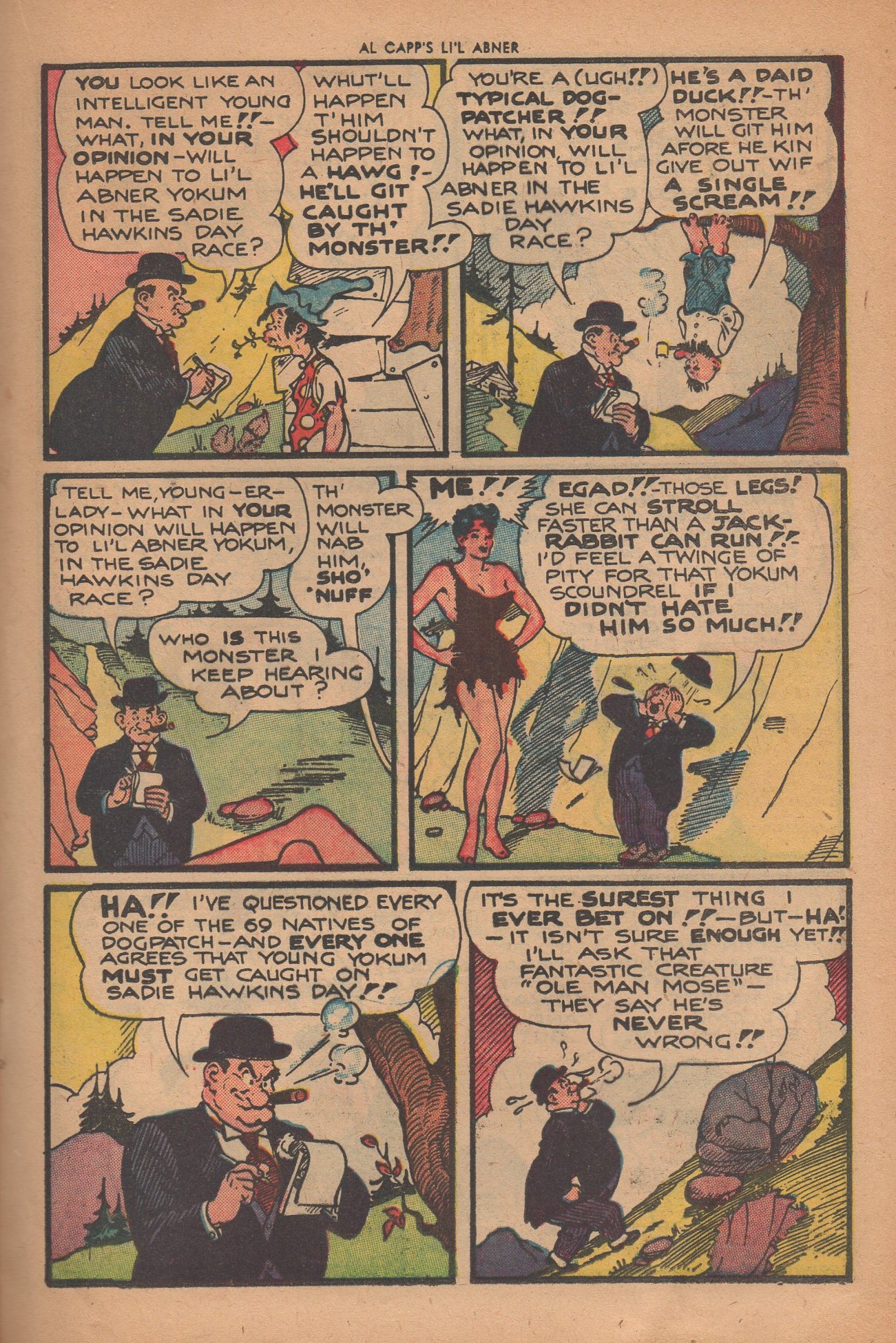 Read online Li'l Abner Comics comic -  Issue #74 - 17