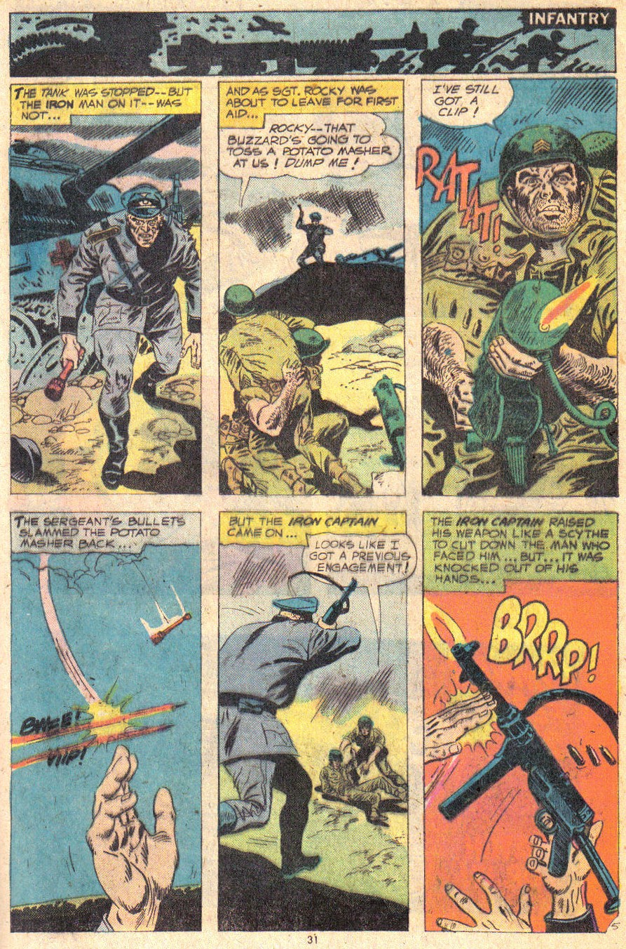 Read online Our Army at War (1952) comic -  Issue #280 - 33