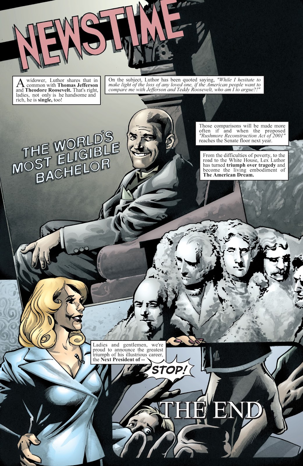 Superman: President Luthor issue TPB - Page 94