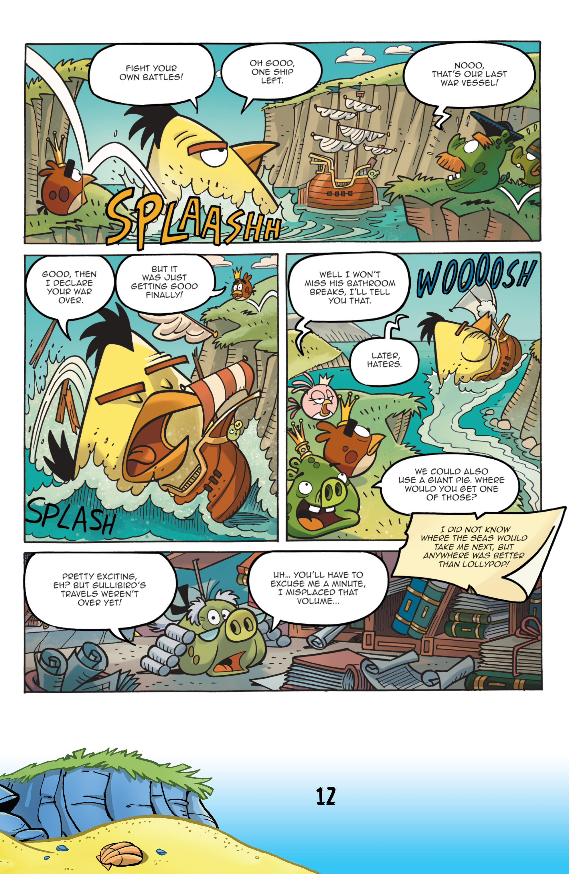Read online Angry Birds Comics (2016) comic -  Issue #7 - 14