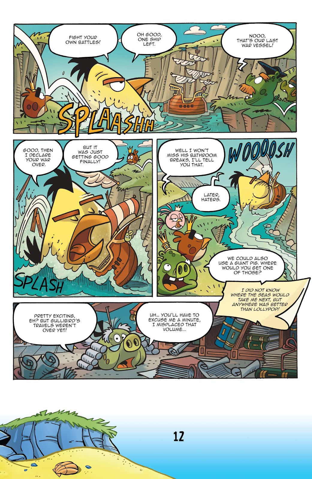Angry Birds Comics (2016) issue 7 - Page 14