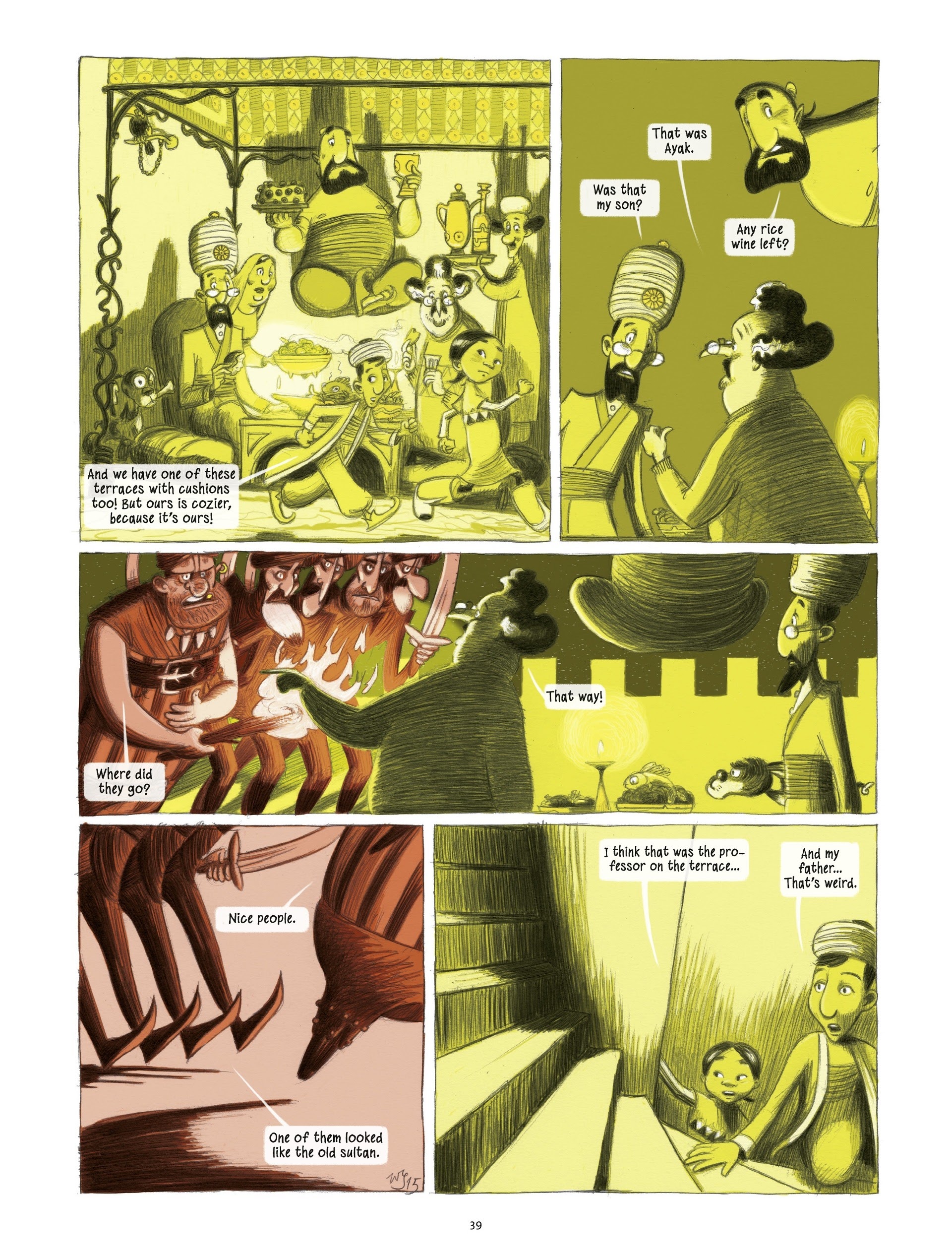 Read online Ayak & Por comic -  Issue #1 - 39