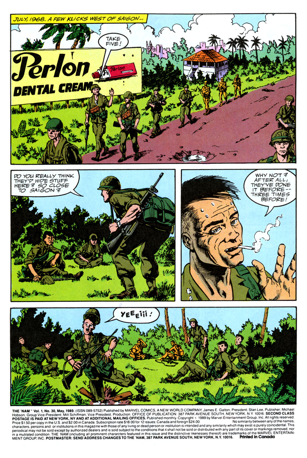 Read online The 'Nam comic -  Issue #30 - 3