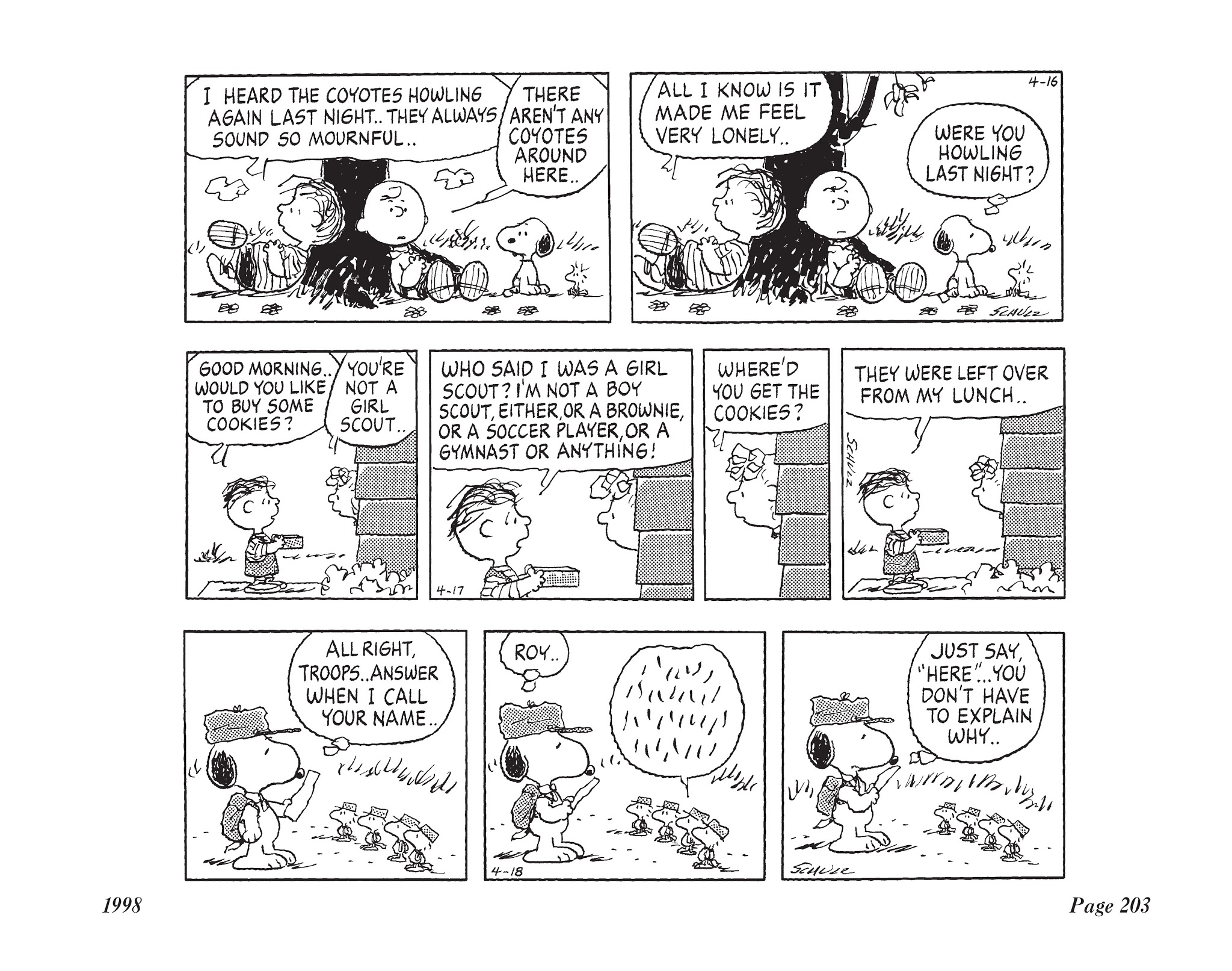 Read online The Complete Peanuts comic -  Issue # TPB 24 - 216