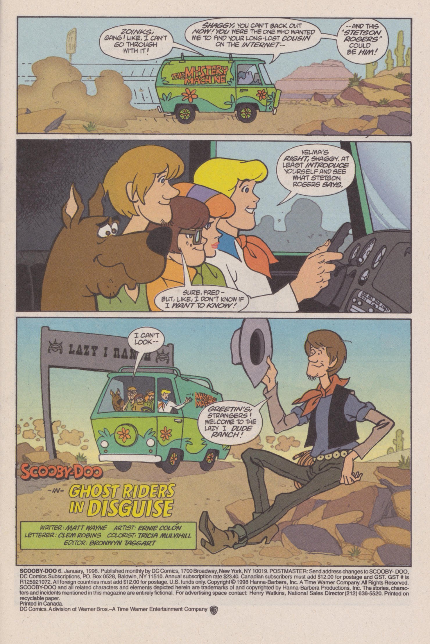 Read online Scooby-Doo (1997) comic -  Issue #6 - 2