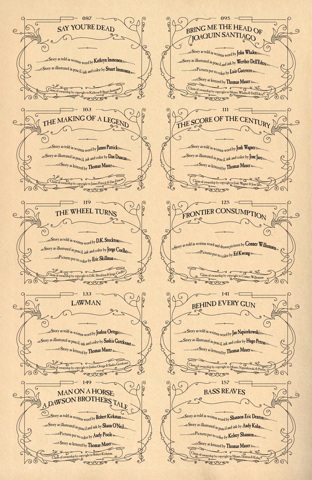 Read online Outlaw Territory comic -  Issue # TPB 2 (Part 1) - 5