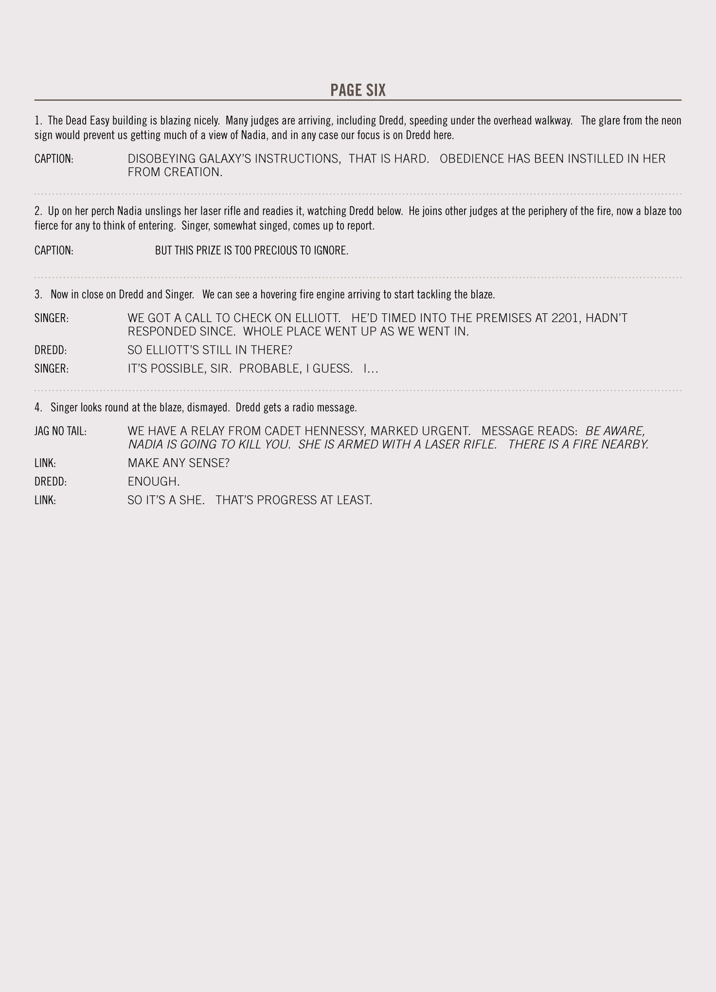 Read online 2000 AD Script Book comic -  Issue # TPB (Part 2) - 37