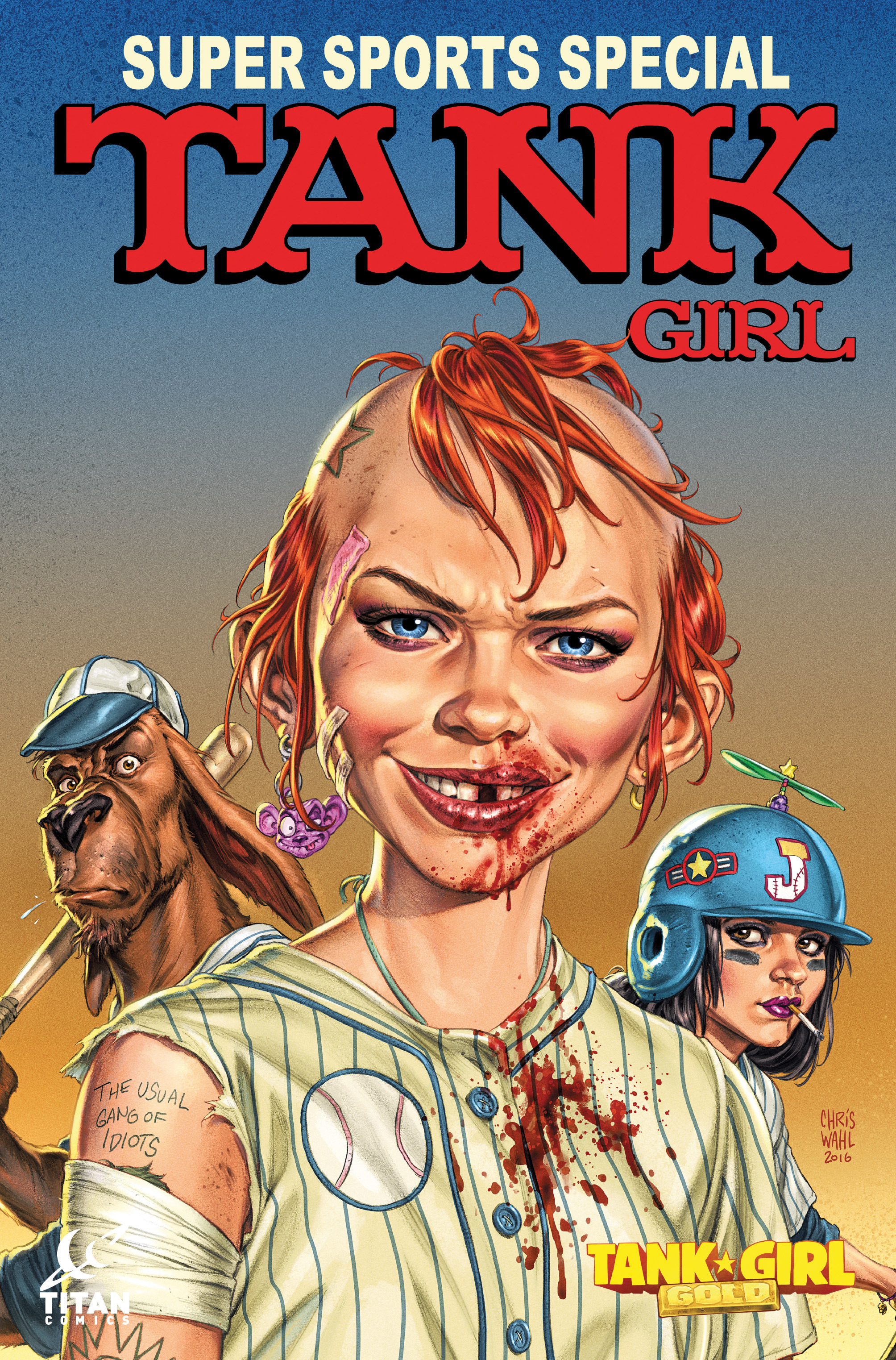 Read online Tank Girl: Gold comic -  Issue #2 - 1