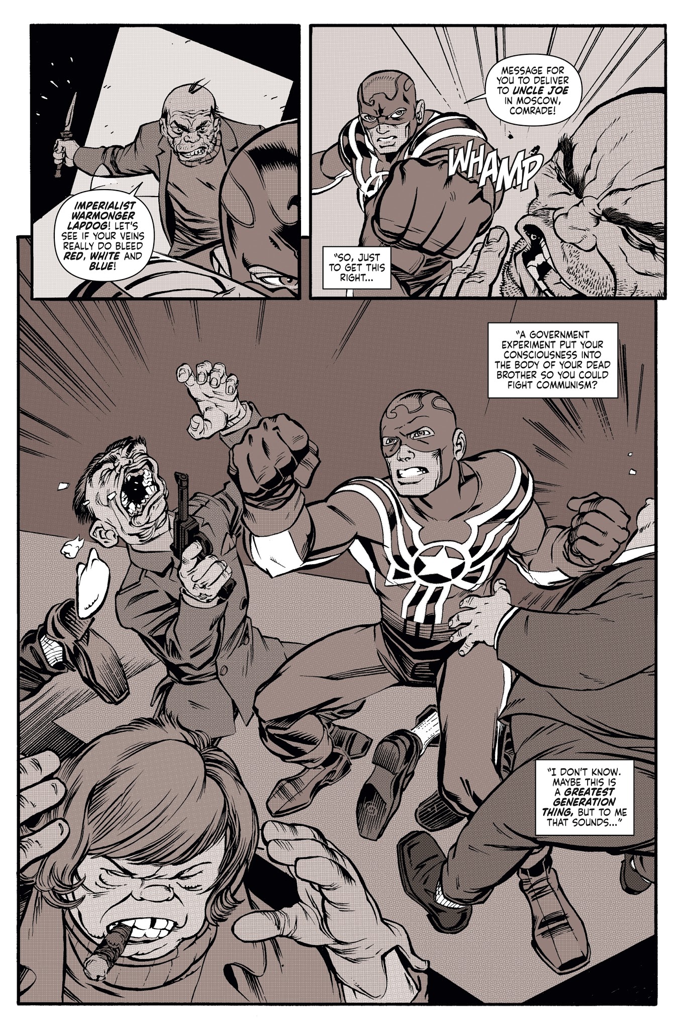 Read online Fighting American (2017) comic -  Issue #2 - 19