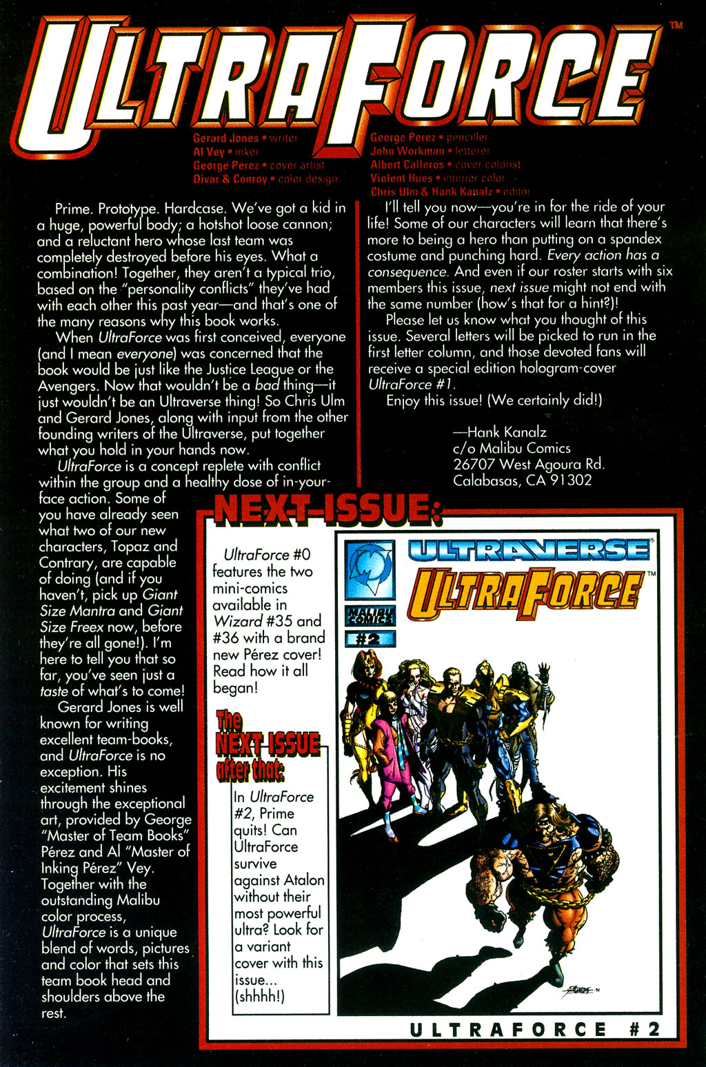 Read online UltraForce (1994) comic -  Issue #1 - 27
