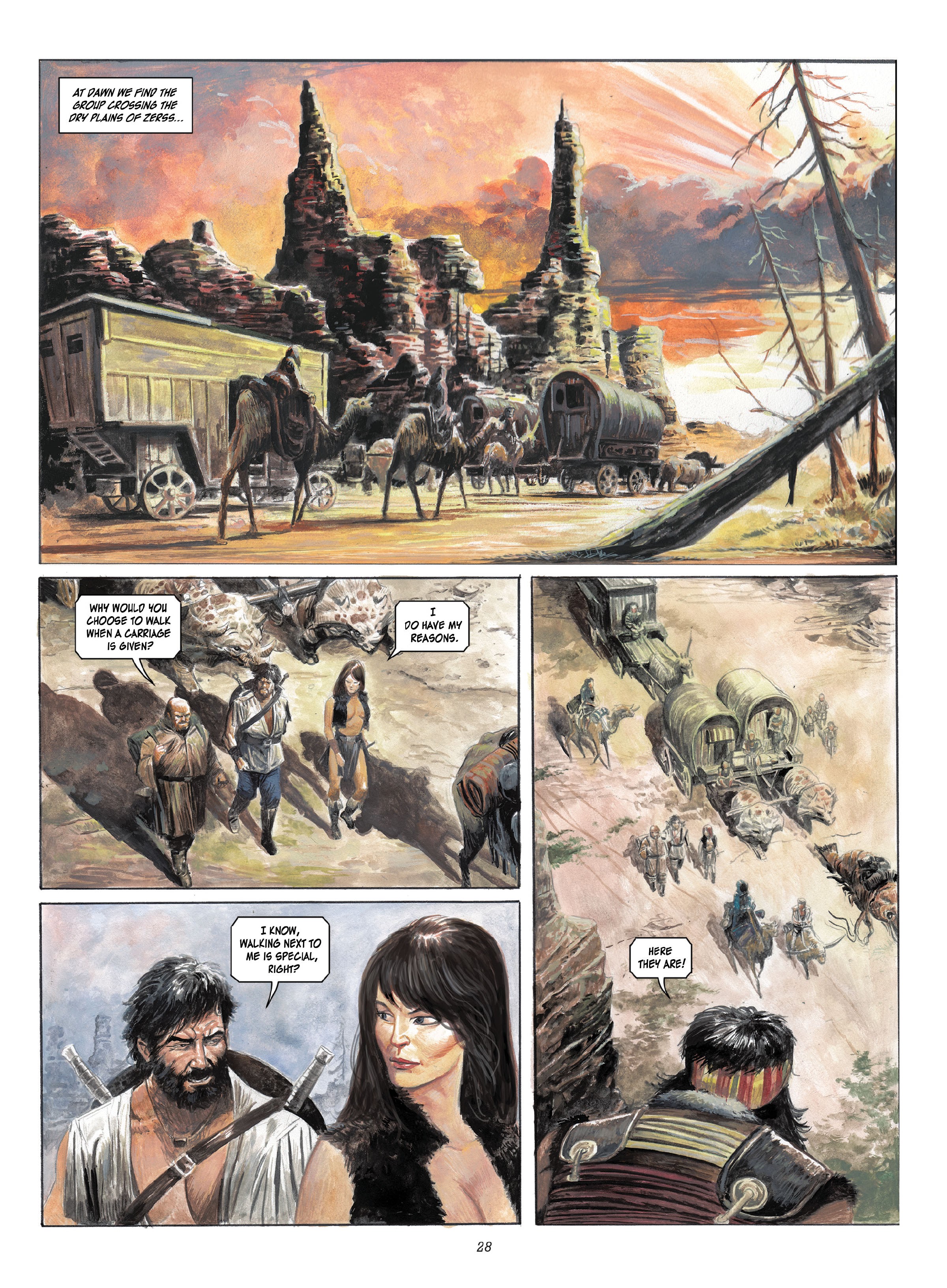 Read online The Lost Tales of Lemuria: The Mountains of Moran comic -  Issue # Full - 28