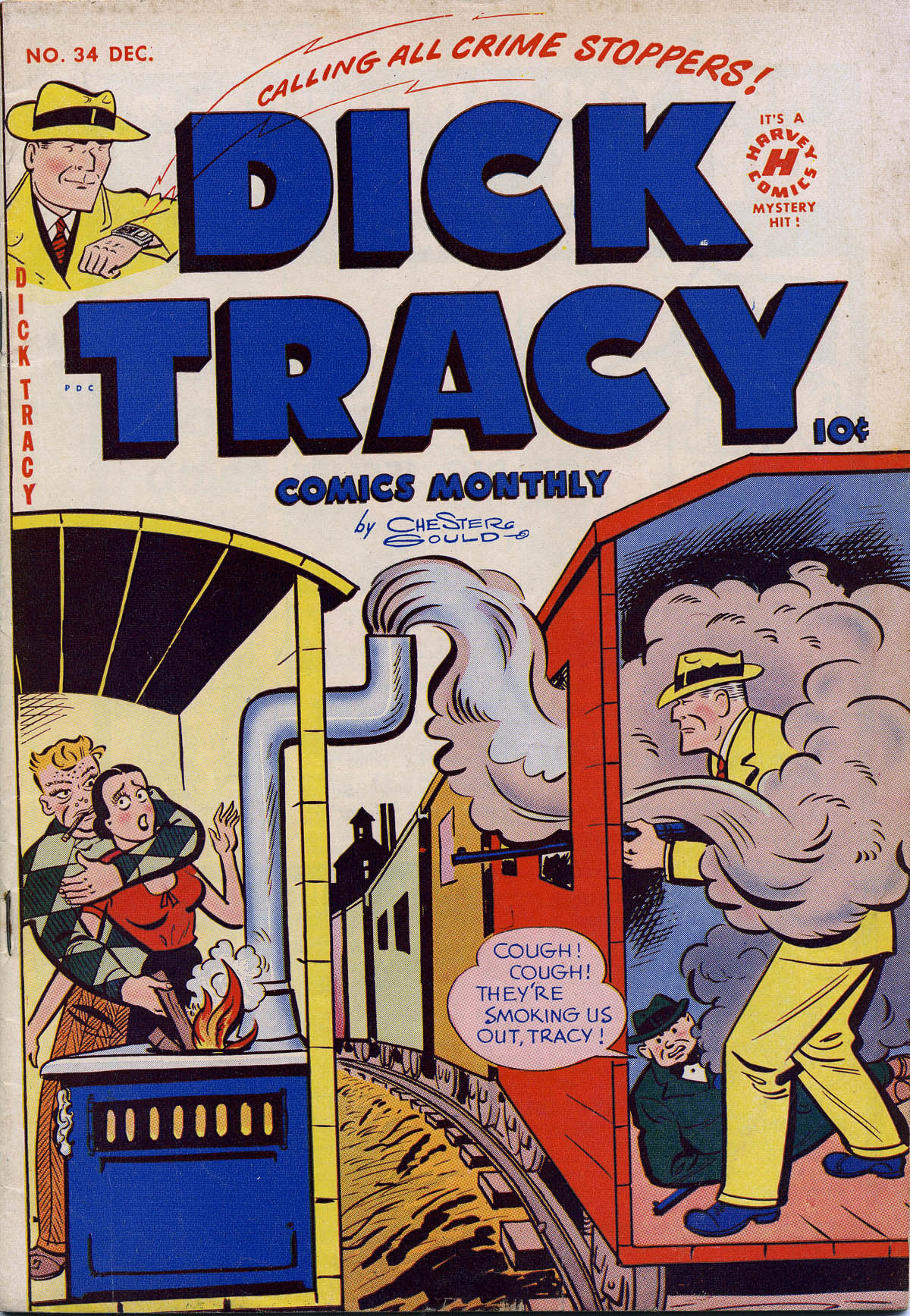 Read online Dick Tracy comic -  Issue #34 - 1
