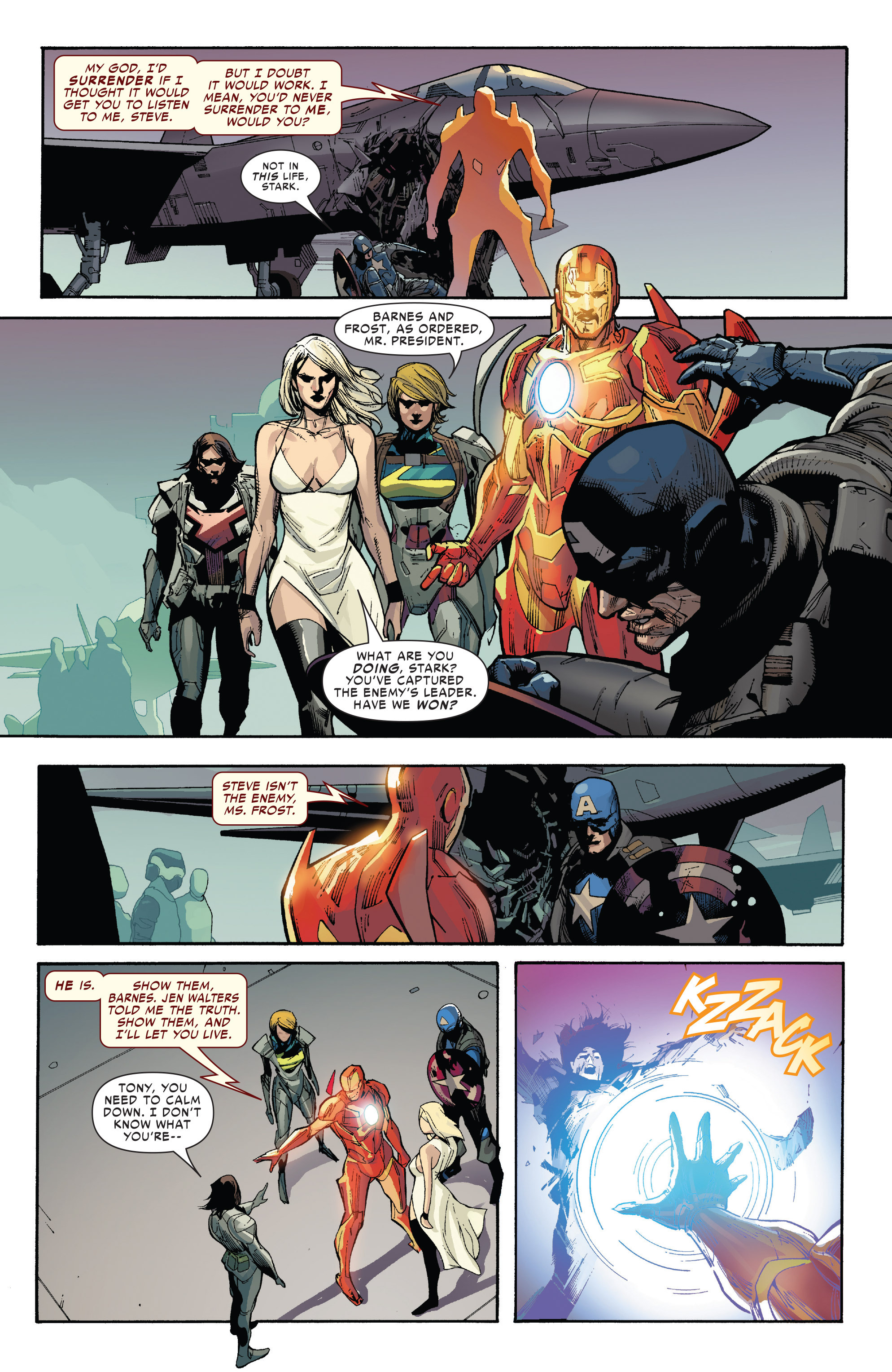 Read online Civil War (2015) comic -  Issue #5 - 13