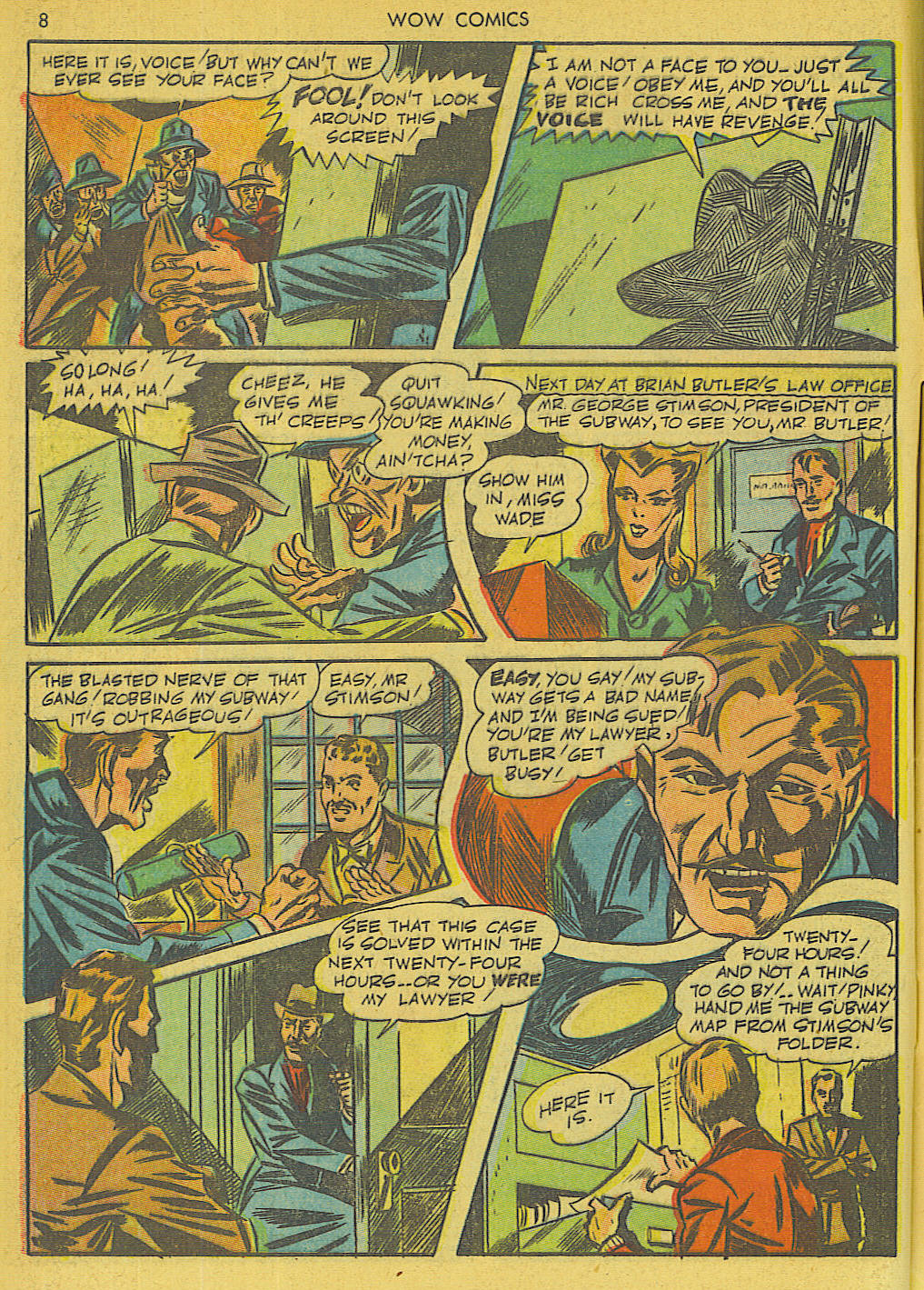 Read online Wow Comics comic -  Issue #6 - 8