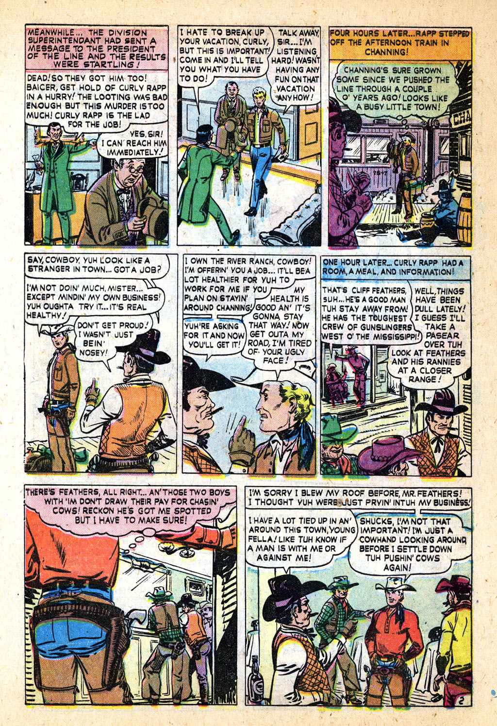 Read online Western Outlaws and Sheriffs comic -  Issue #62 - 4