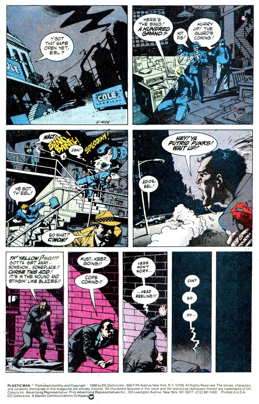 Read online Plastic Man (1988) comic -  Issue #1 - 2