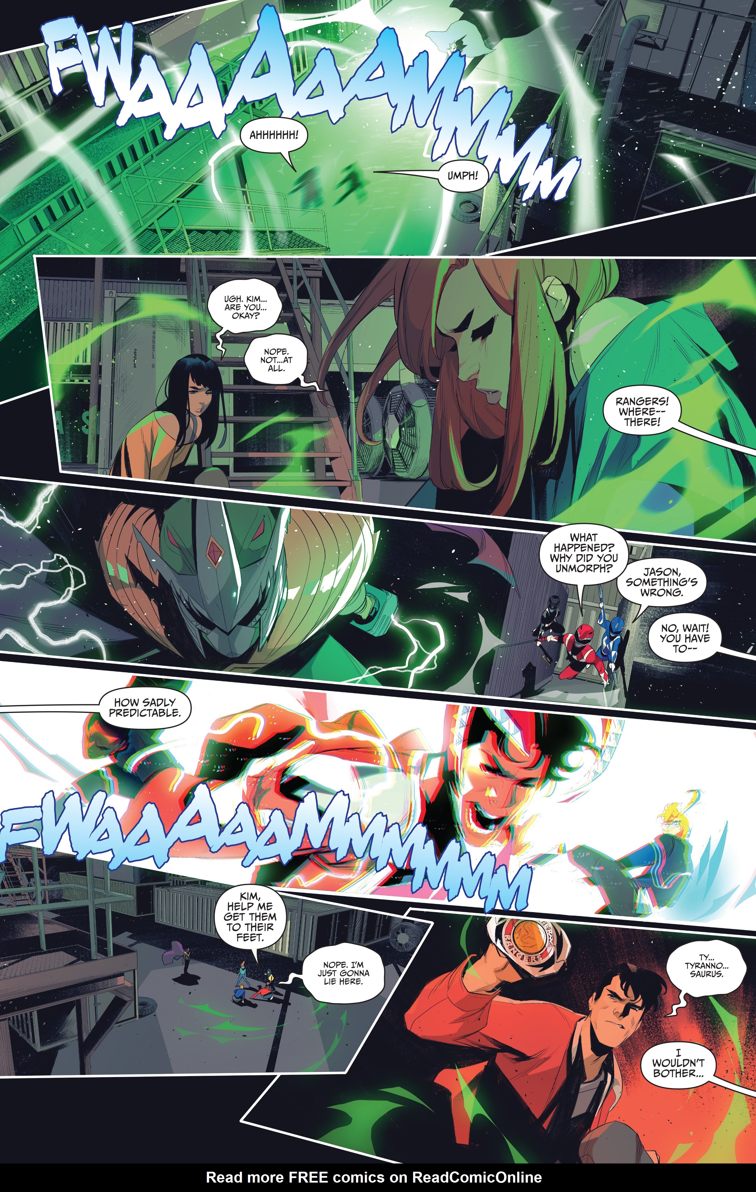 Read online Mighty Morphin Power Rangers: Teenage Mutant Ninja Turtles comic -  Issue # _TPB - 69