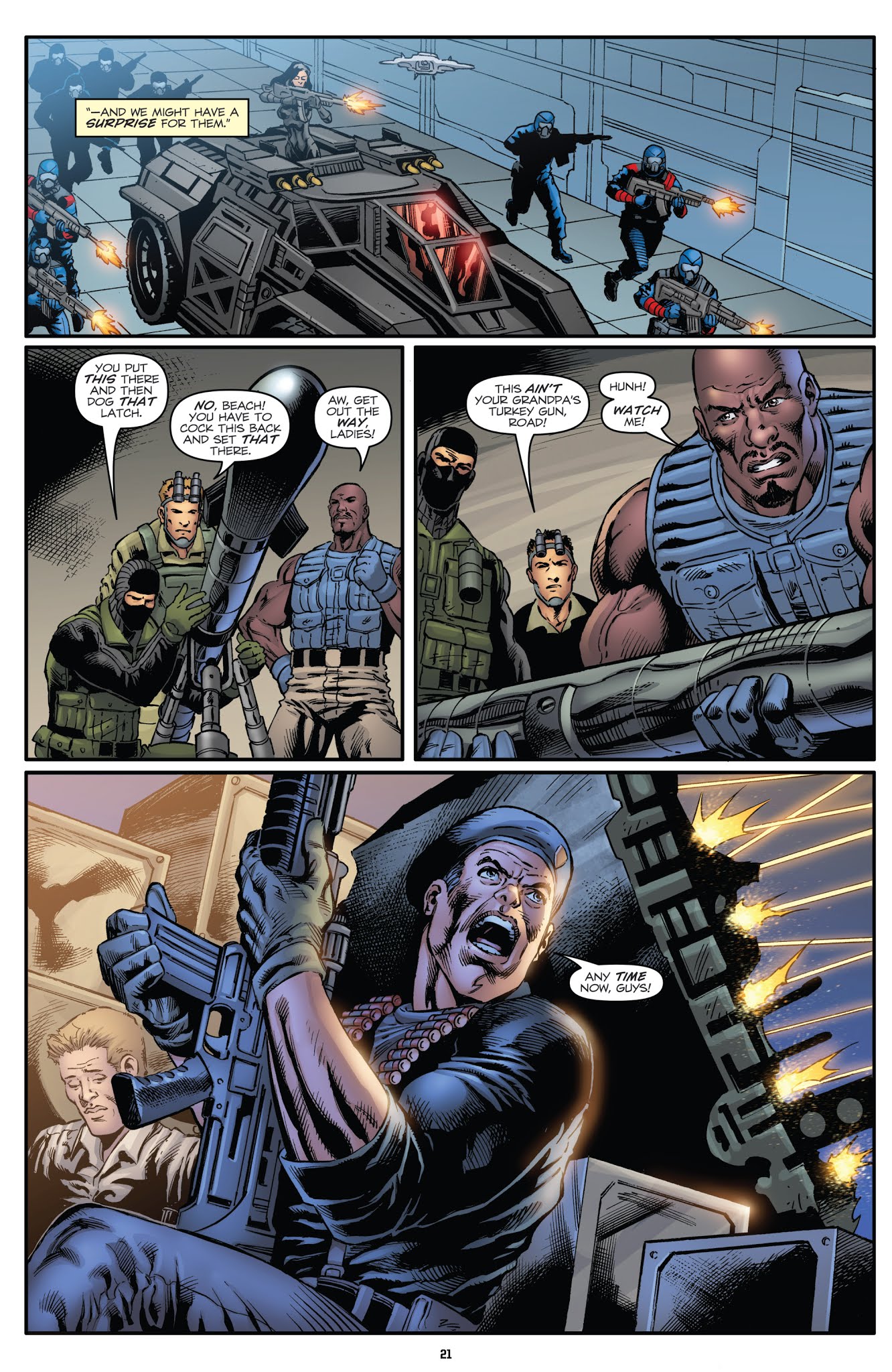 Read online G.I. Joe: The IDW Collection comic -  Issue # TPB 7 - 21