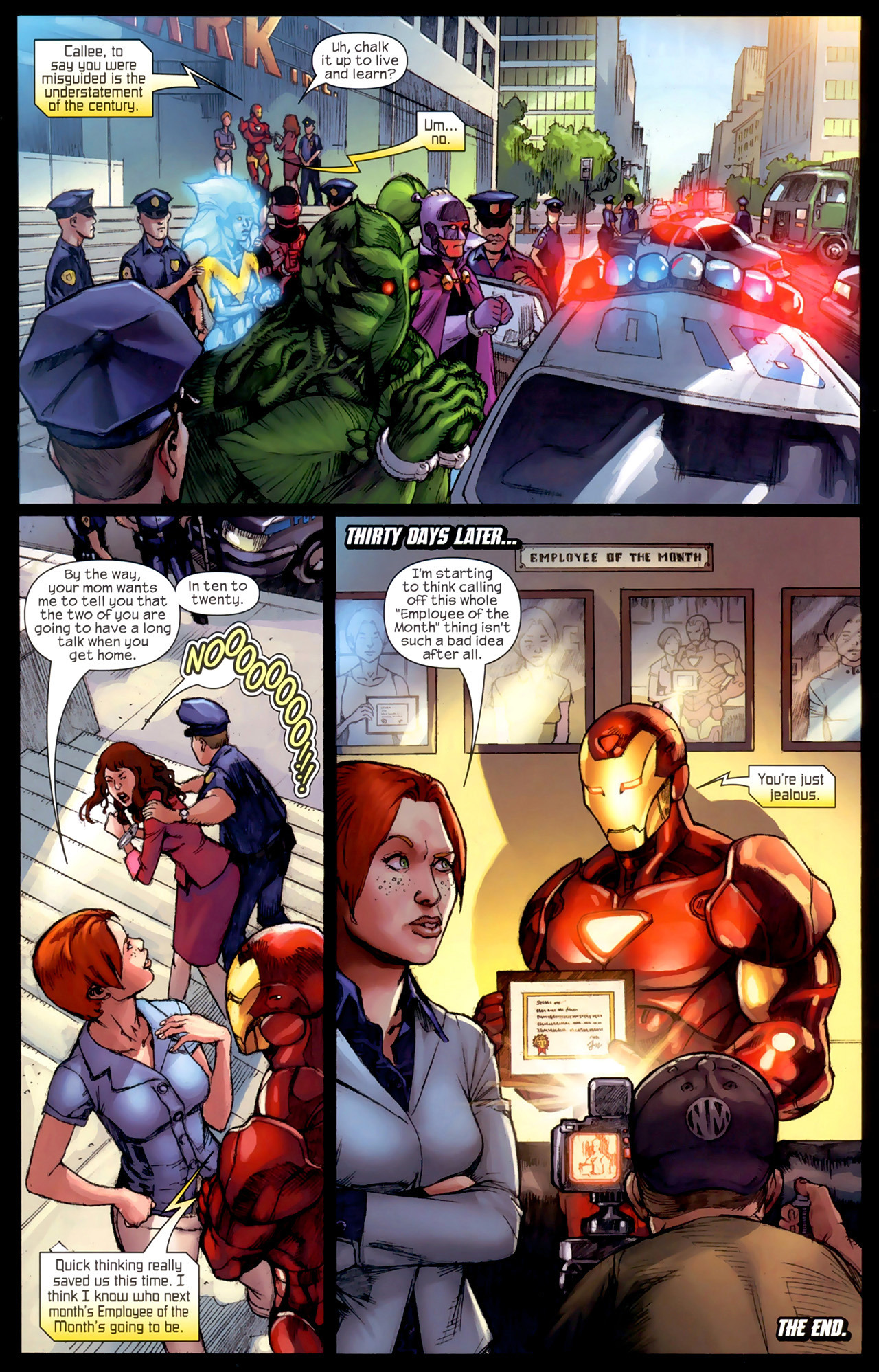 Read online Iron Man: Golden Avenger comic -  Issue # Full - 23