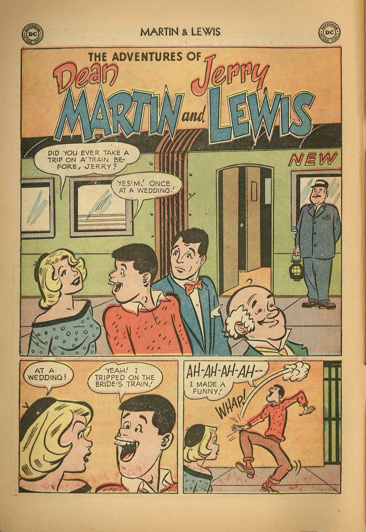 Read online The Adventures of Dean Martin and Jerry Lewis comic -  Issue #10 - 12