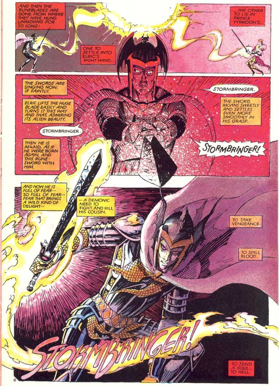 Read online Elric (1983) comic -  Issue #6 - 7