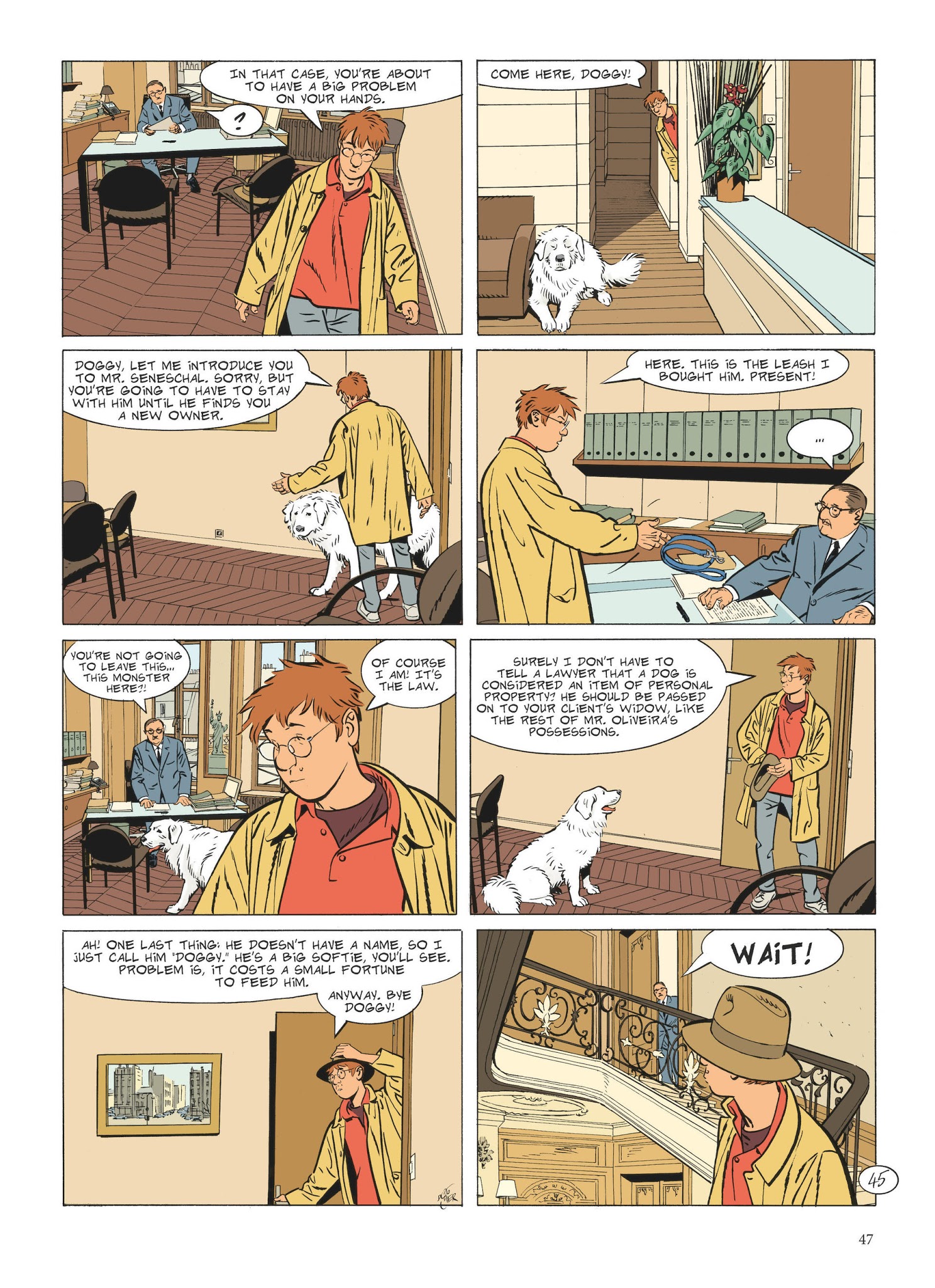 Read online Jerome K. Jerome Bloche comic -  Issue #2 - 47