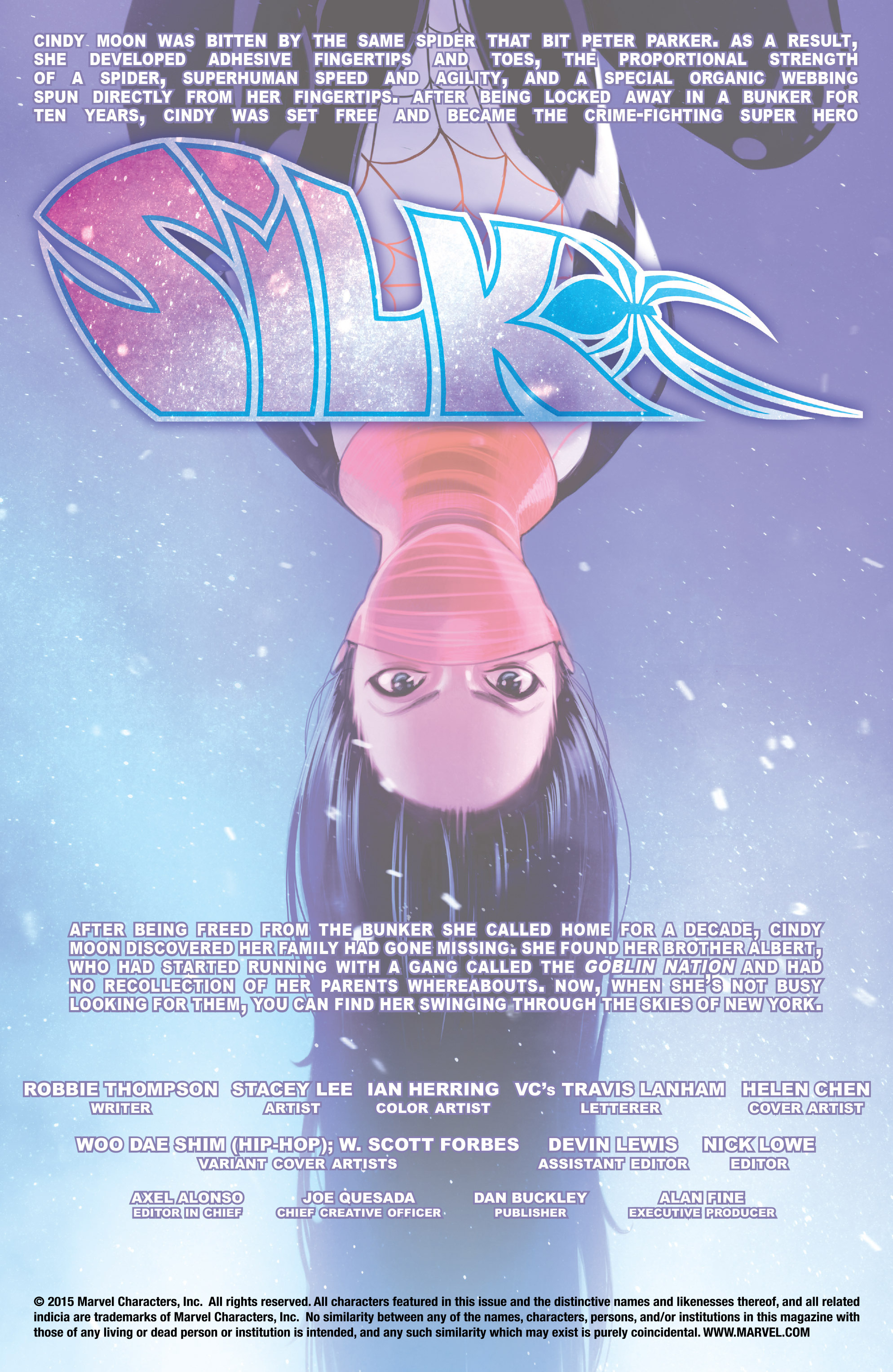 Read online Silk (2016) comic -  Issue #1 - 2