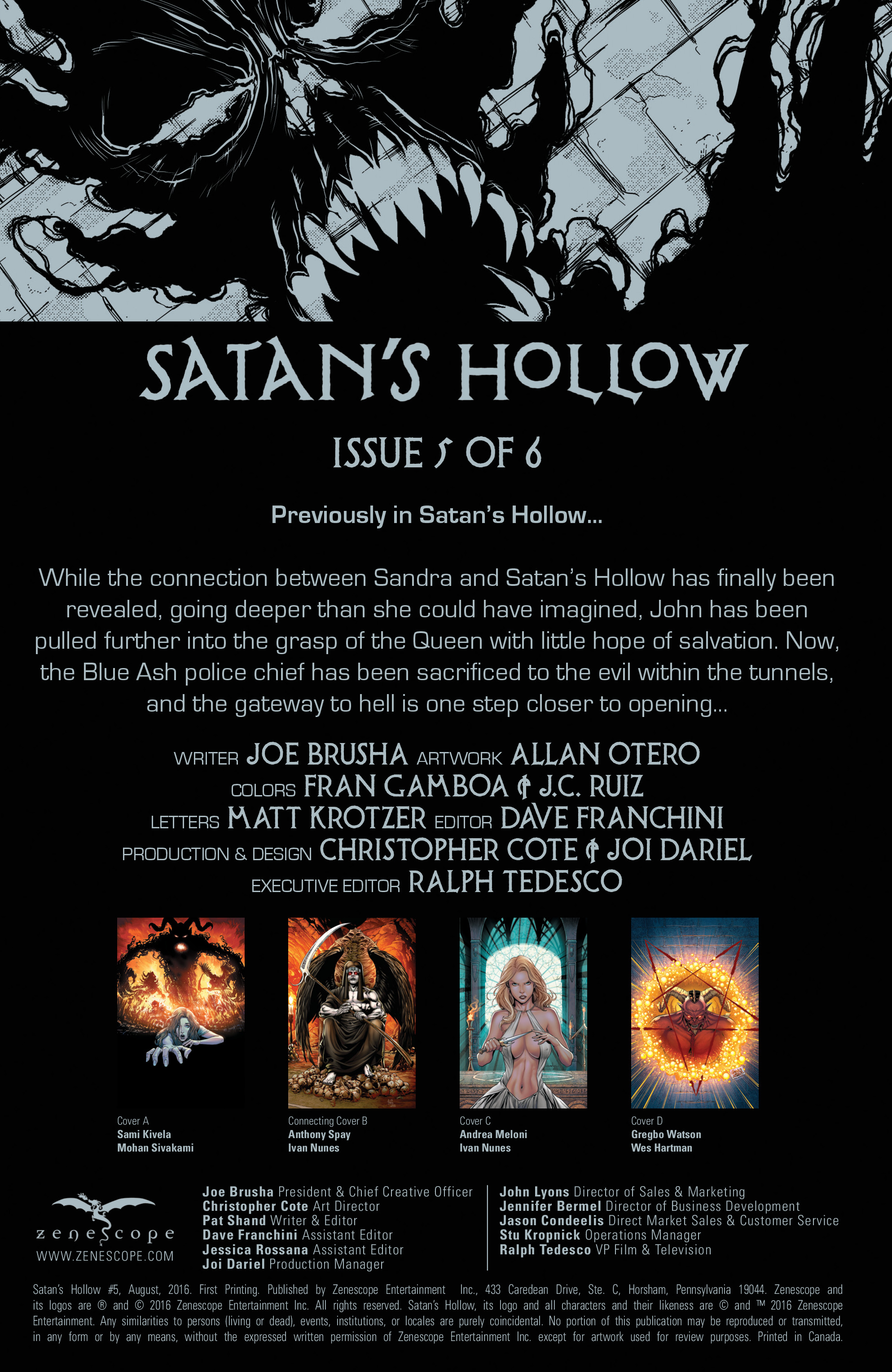 Read online Satan's Hollow comic -  Issue #5 - 2