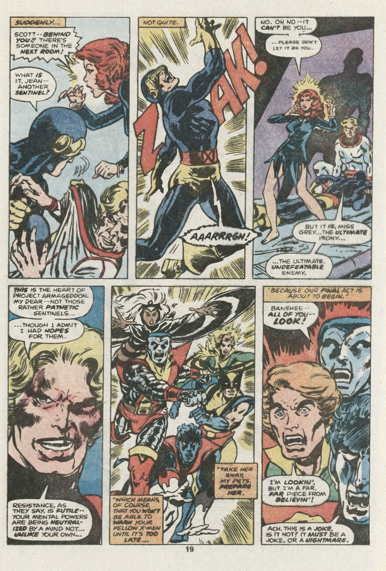 Read online Classic X-Men comic -  Issue #7 - 21