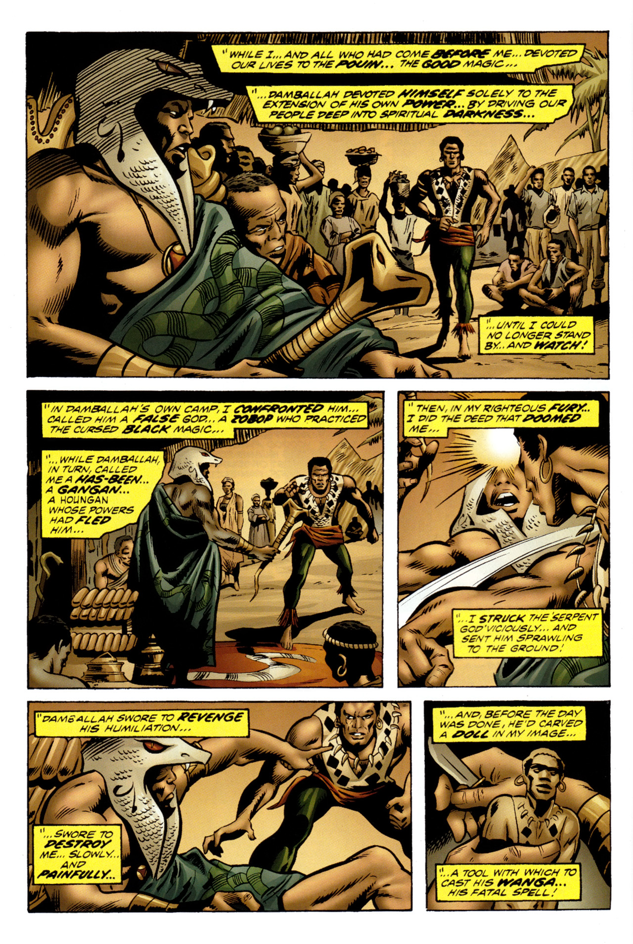 Read online Doctor Voodoo: The Origin of Jericho Drumm comic -  Issue # Full - 18