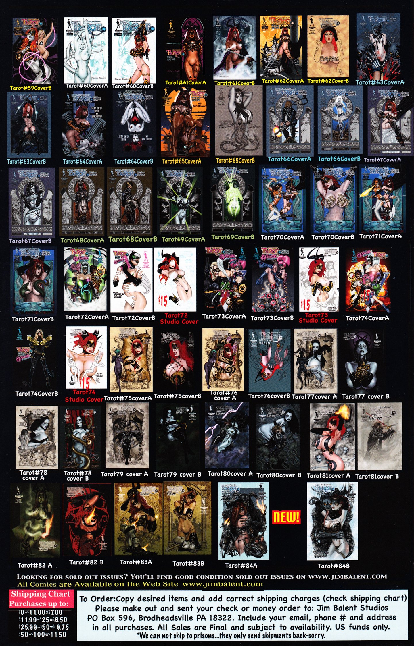 Read online Tarot: Witch of the Black Rose comic -  Issue #84 - 35