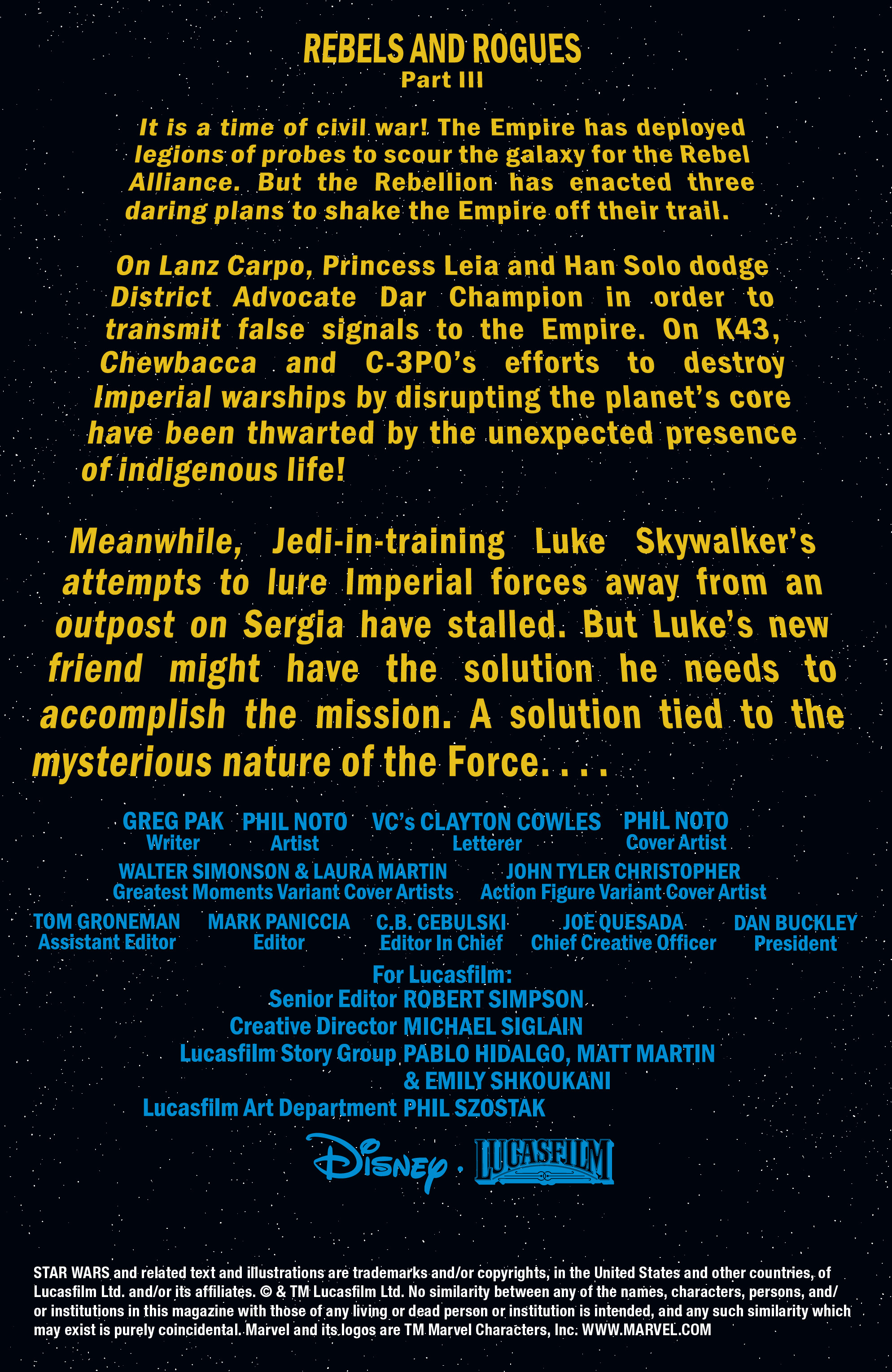 Read online Star Wars (2015) comic -  Issue #70 - 2