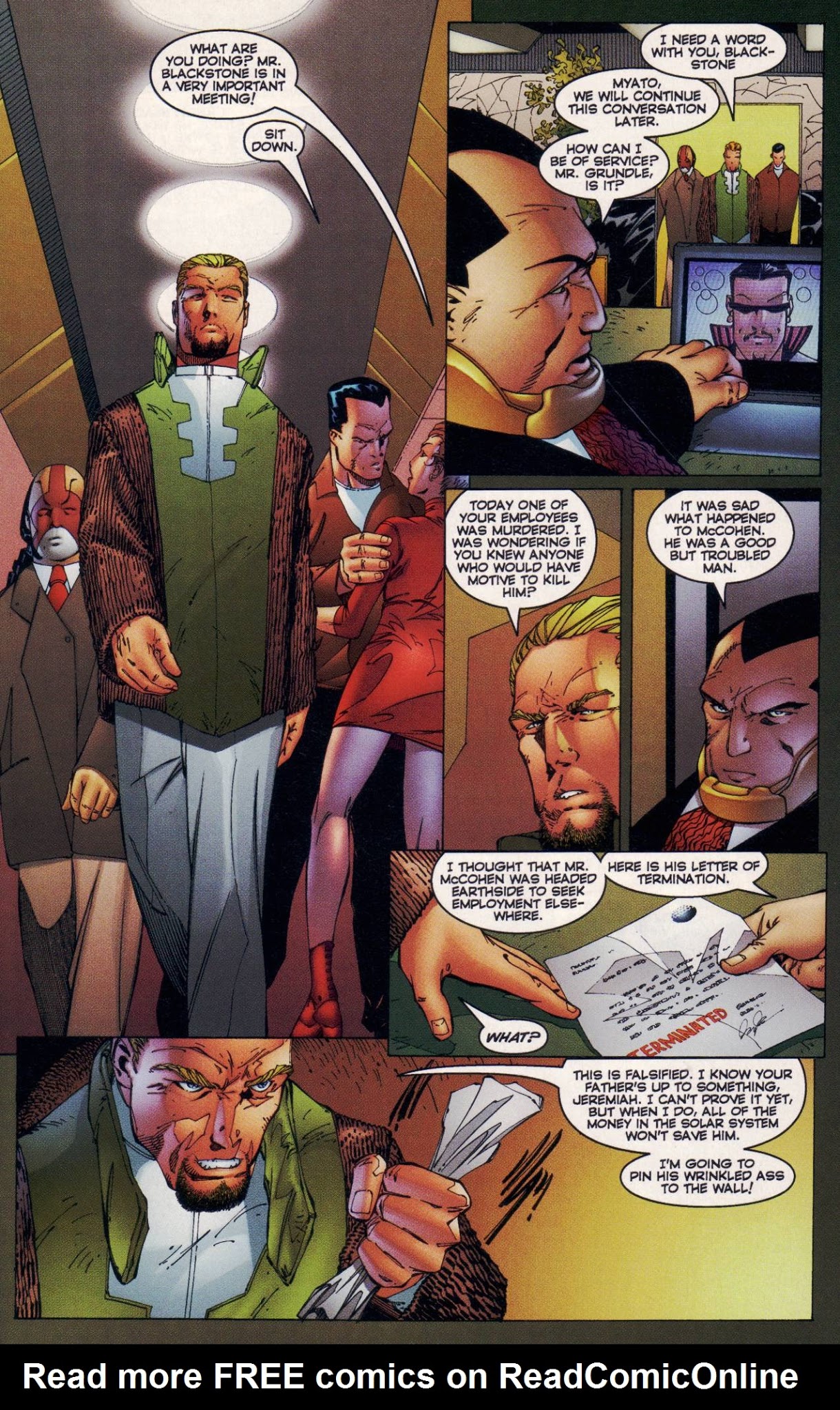 Read online Phantom Guard comic -  Issue #2 - 19