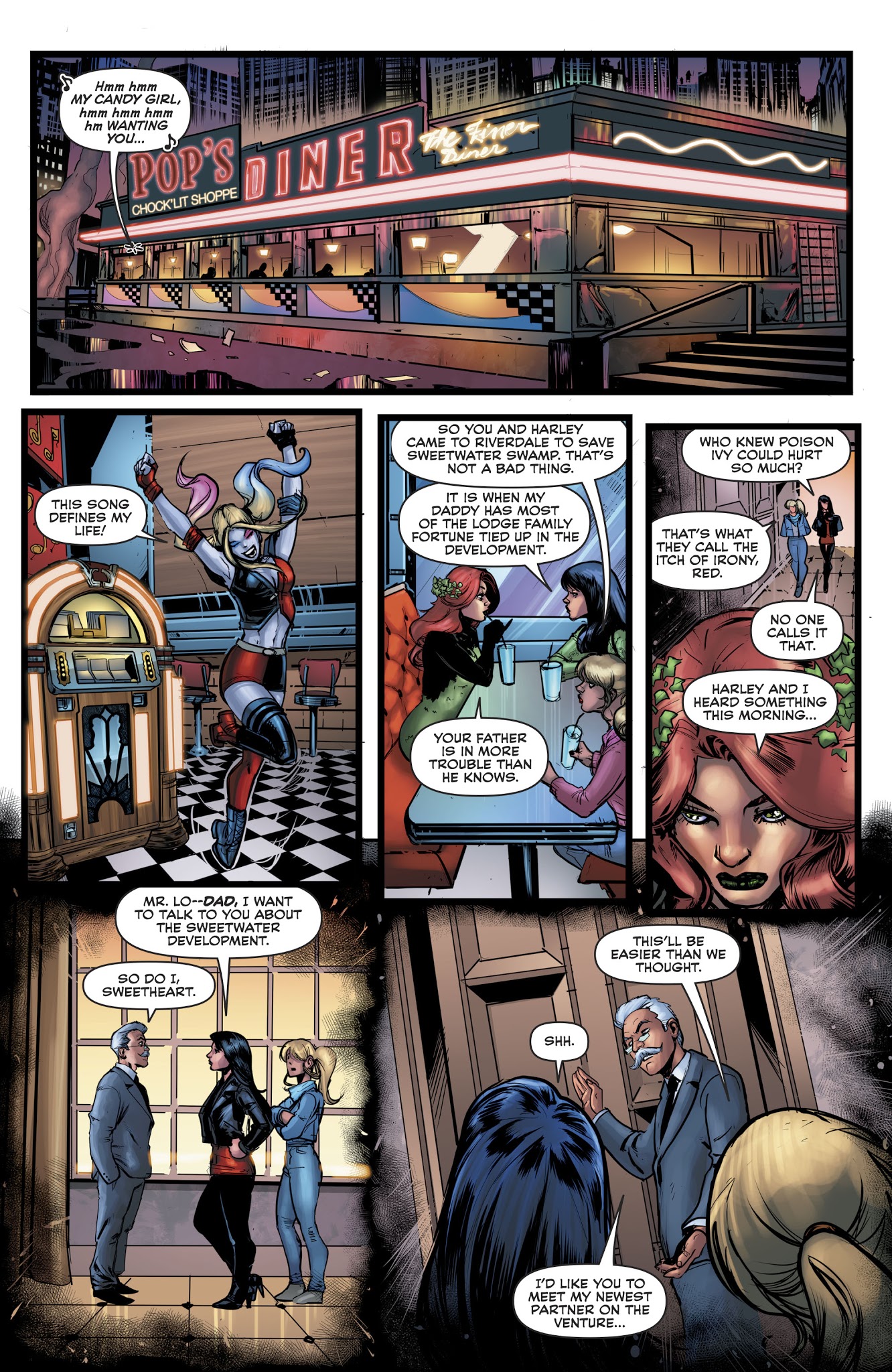 Read online Harley & Ivy Meet Betty & Veronica comic -  Issue #5 - 10