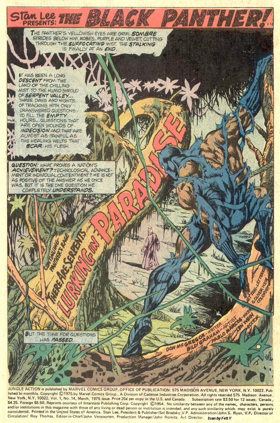 Read online Jungle Action (1972) comic -  Issue #14 - 3