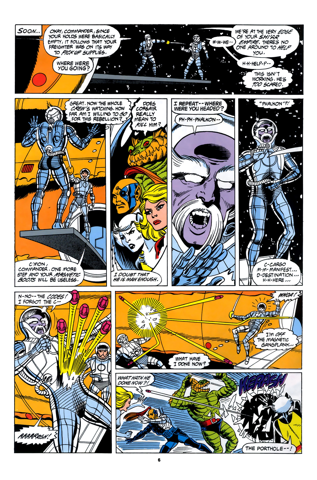 Read online X-Men Spotlight On...Starjammers comic -  Issue #1 - 8